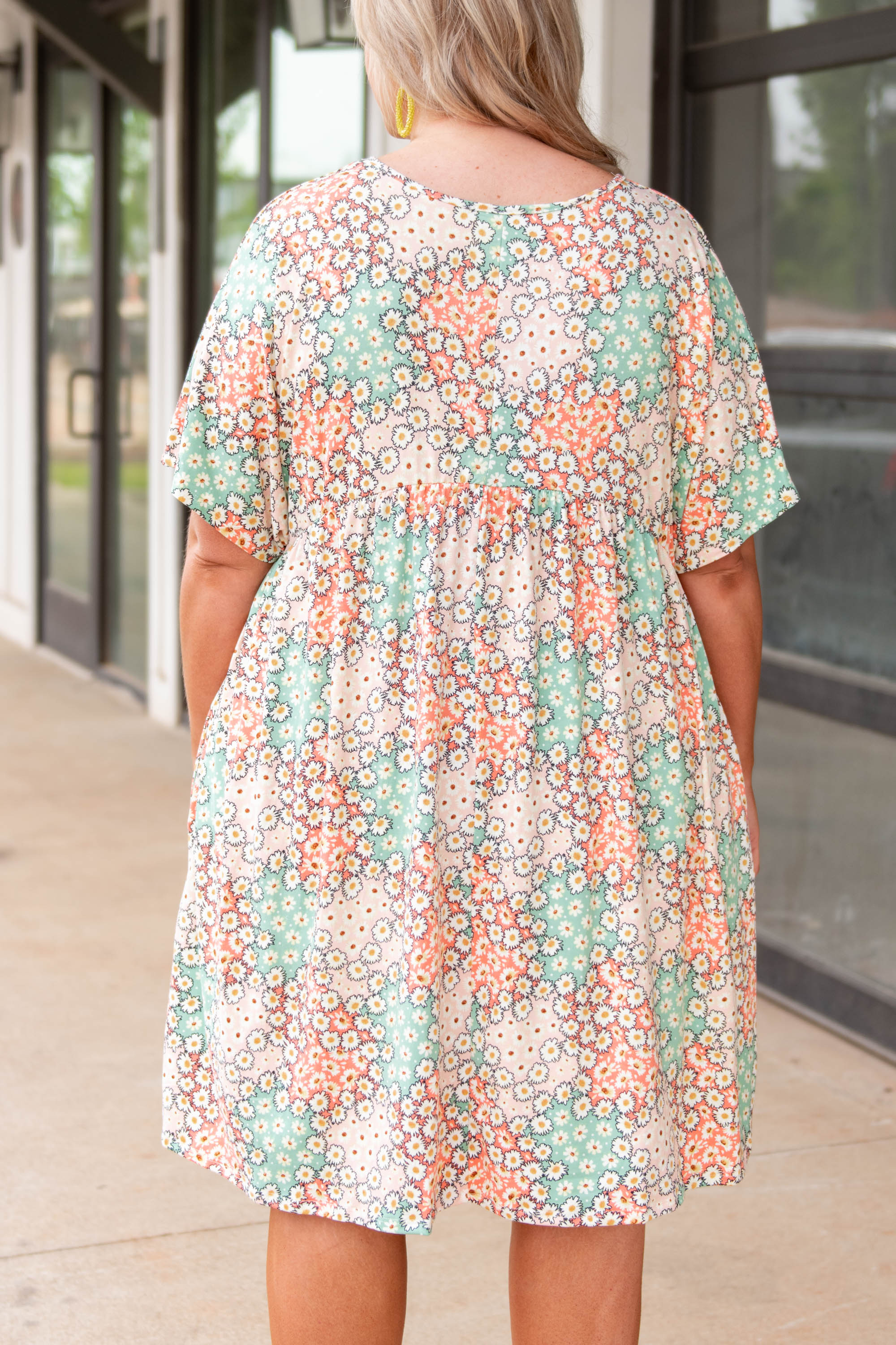  Tell Me Everything Dress, Sage-Blush、mySite、justintrudeaud