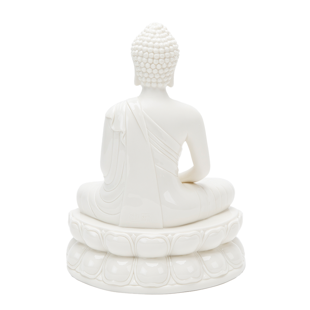 Porcelain Meditating Buddha Statue、mySite、topwebapps