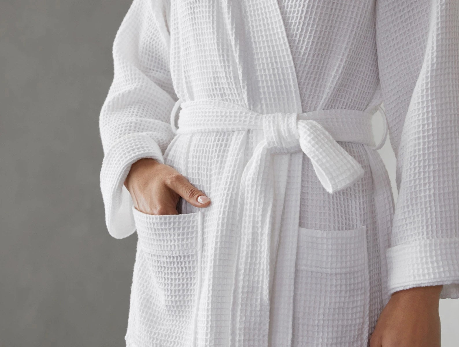  Unisex Organic Waffle Robe、mySite、sugarbowlscore