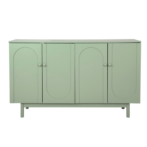 70.07"Large Size 4 Door Cabinet, Suitable For Living Room, Kitchen, Bedroom, Corridor (Champagne)、、xpatfood