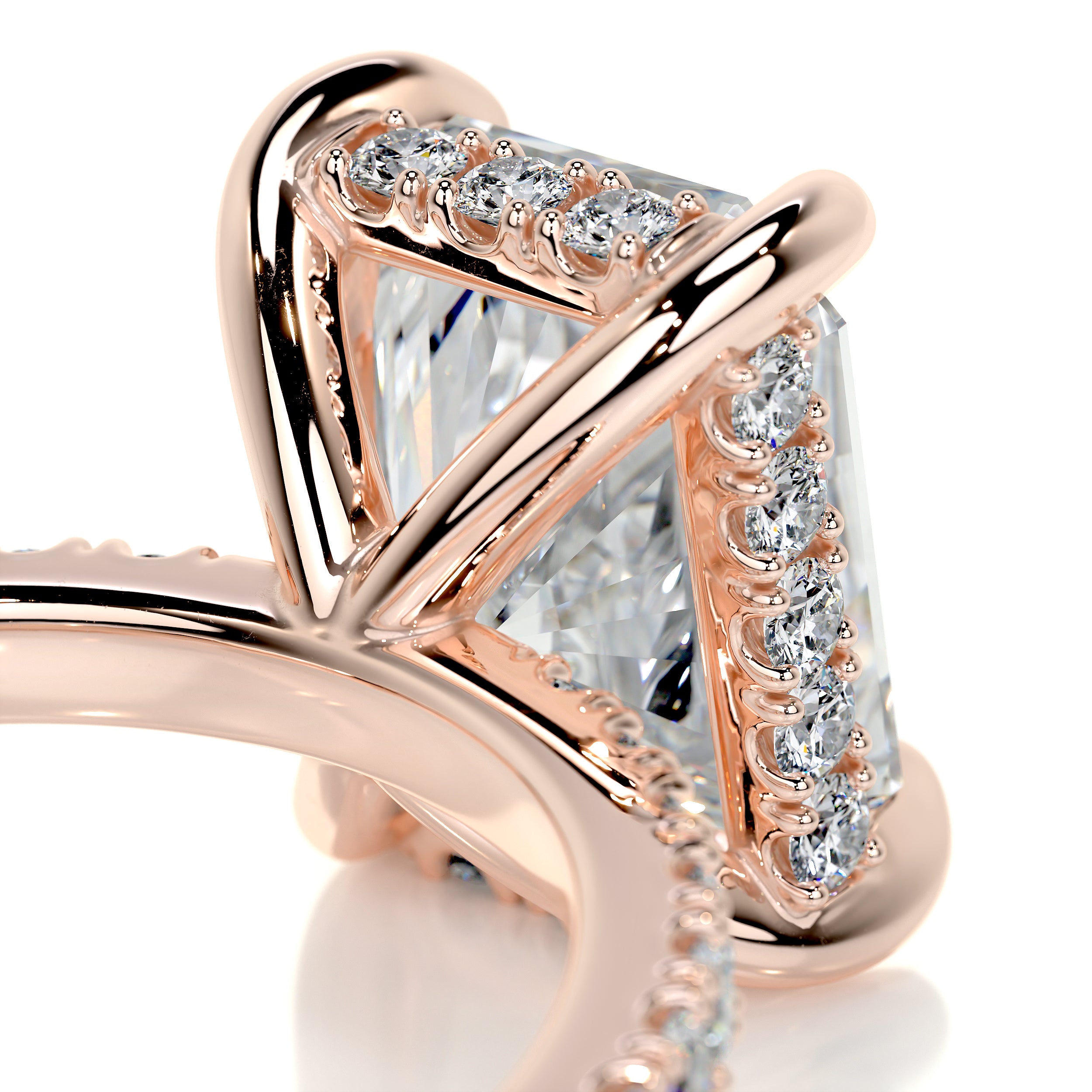 Luna Diamond Engagement Ring -14K Rose Gold、mySite、hinf8tx79