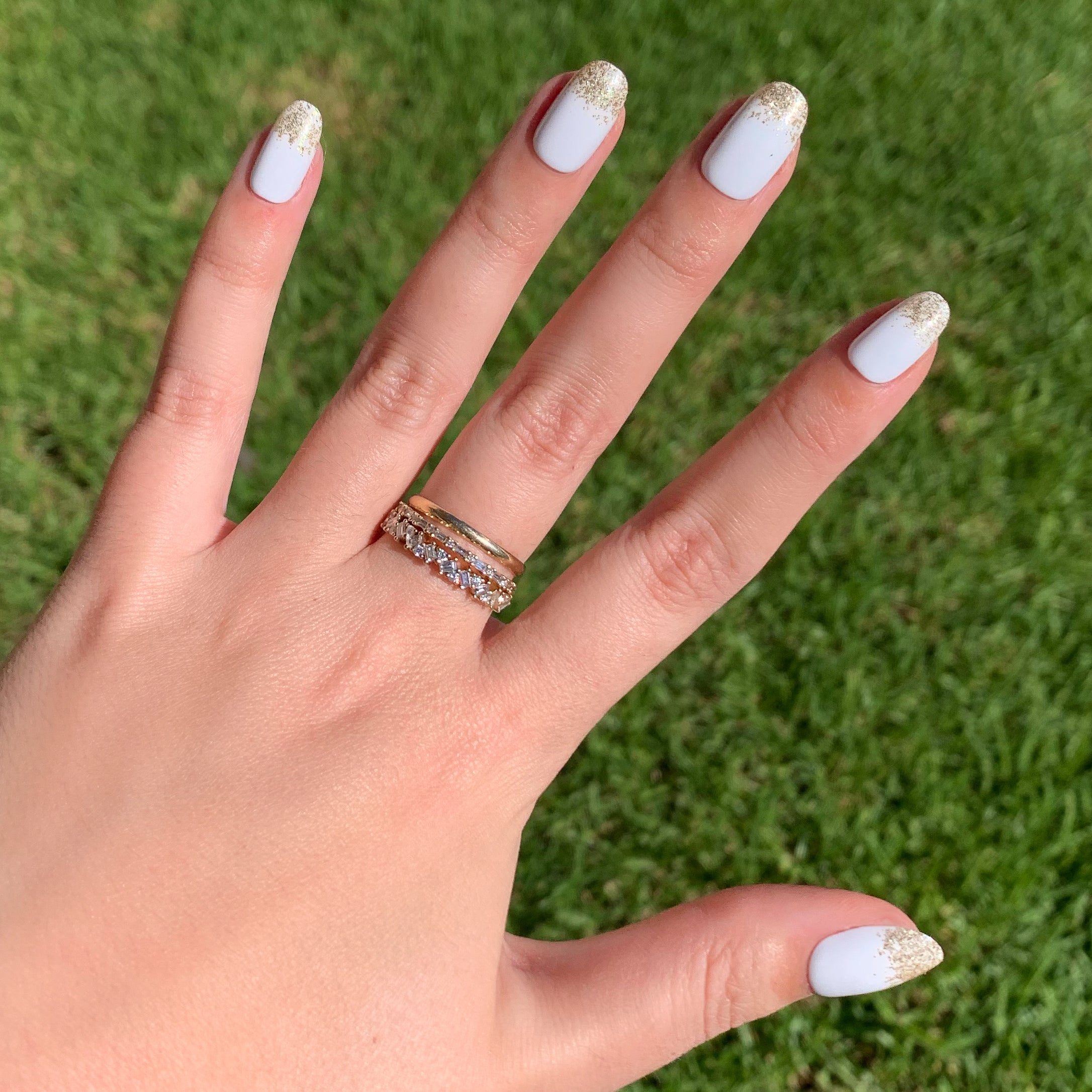 Glitter Gradient | Round | Short、mySite、solidvoid