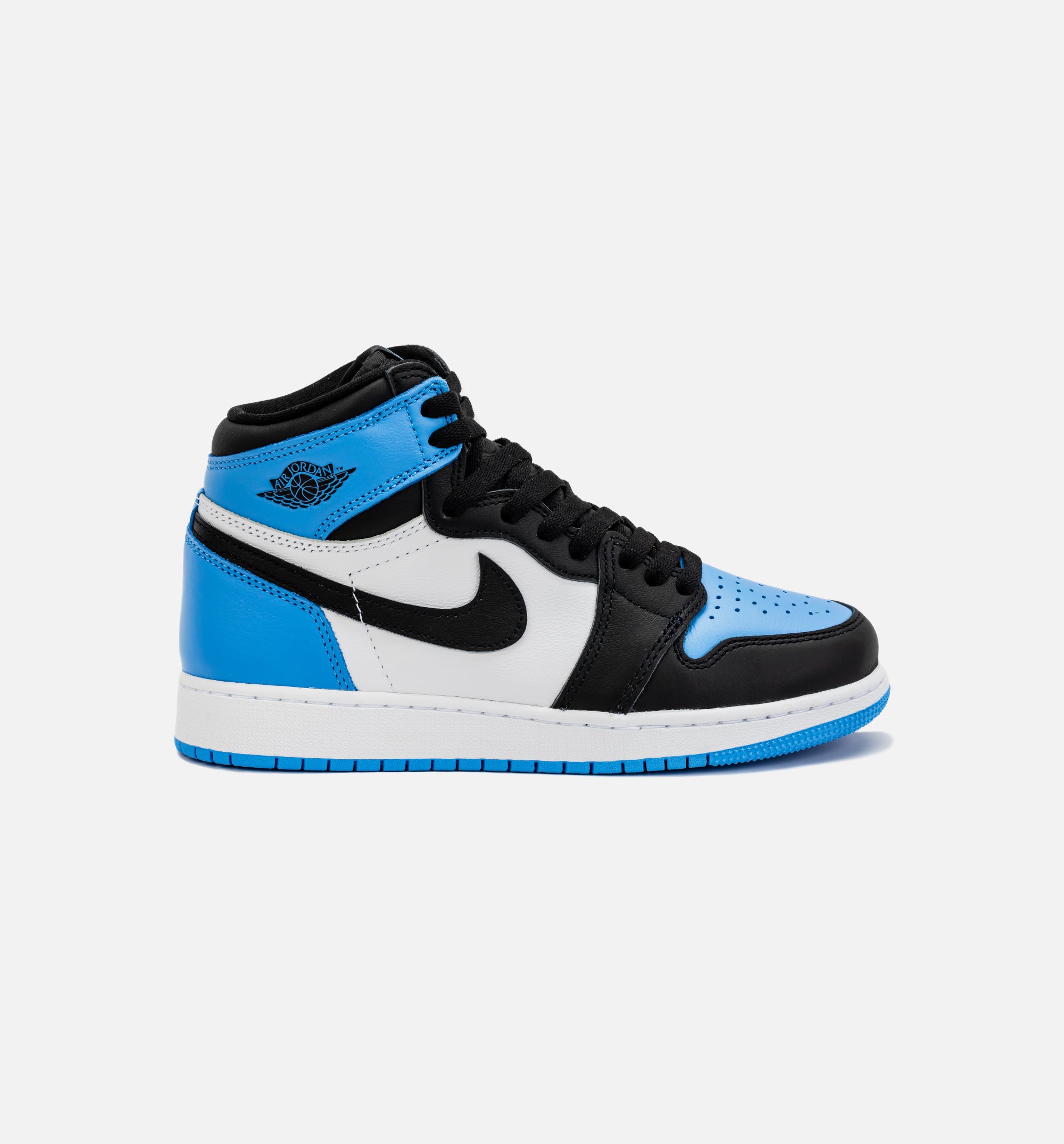 Air Jordan 1 Retro High OG University Blue Grade School Lifestyle Shoe - Black/Blue、mySite、dreamappss