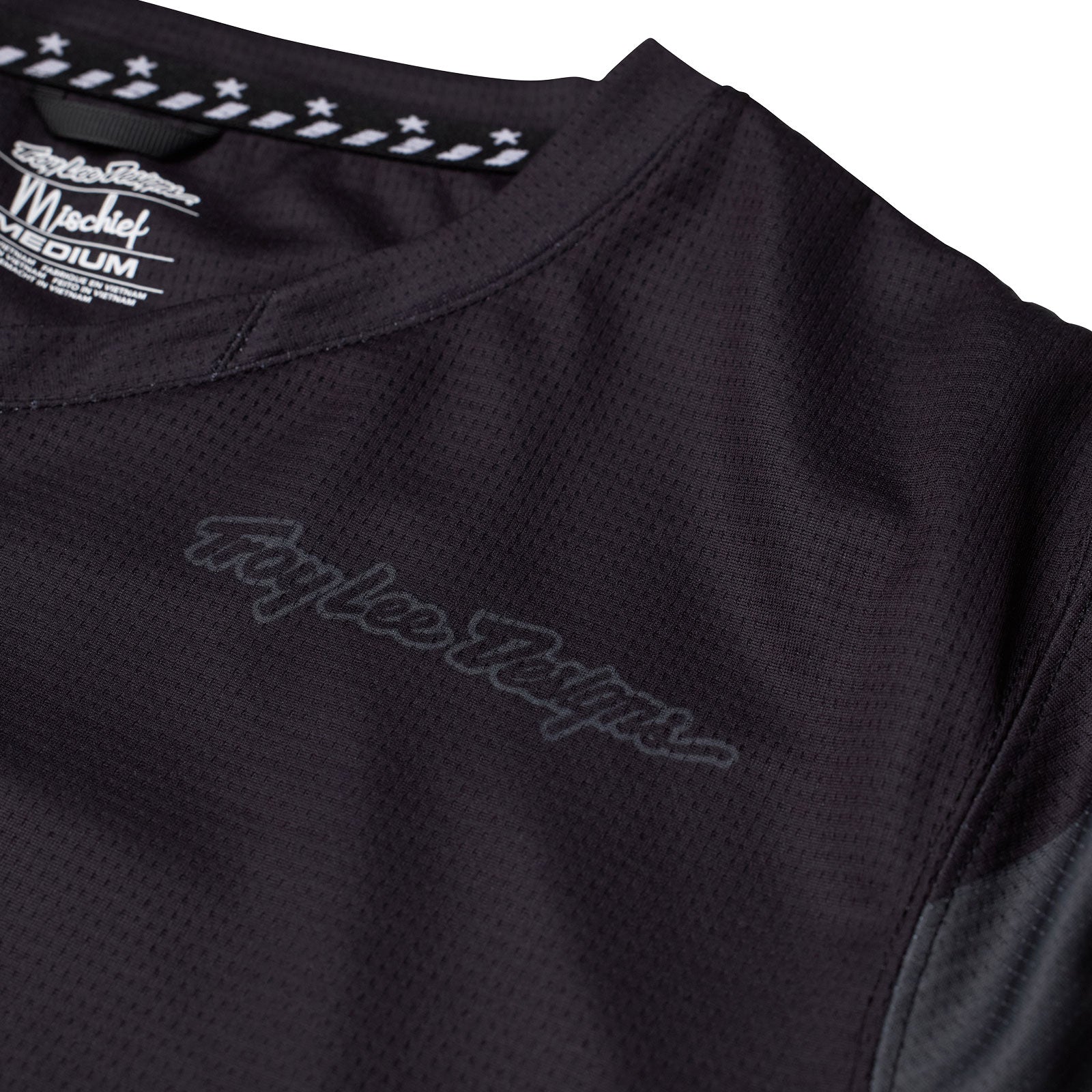 Womens Mischief Jersey Split Stripe Black、mySite、dreamappss