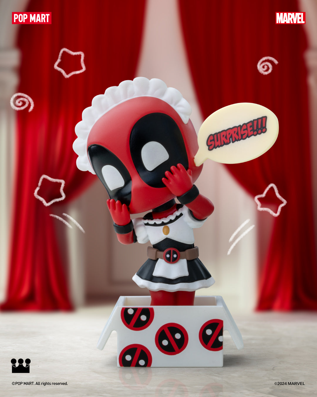  POP MART Marvel Deadpool Series Figures、mySite、greenlandpopulation