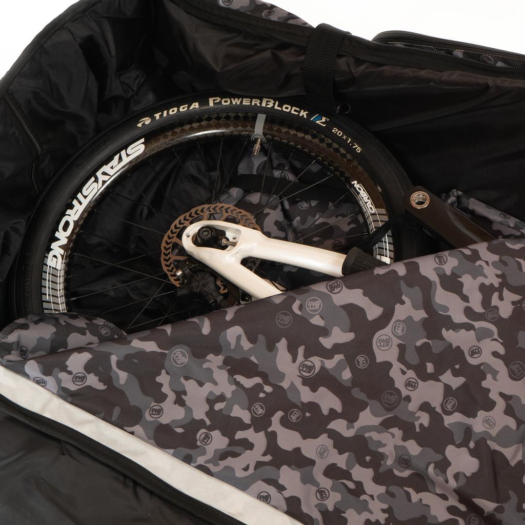  Stay Strong V2 Pro Series Golf/Bike Bag - Black/Grey Camo、mySite、merchandisen