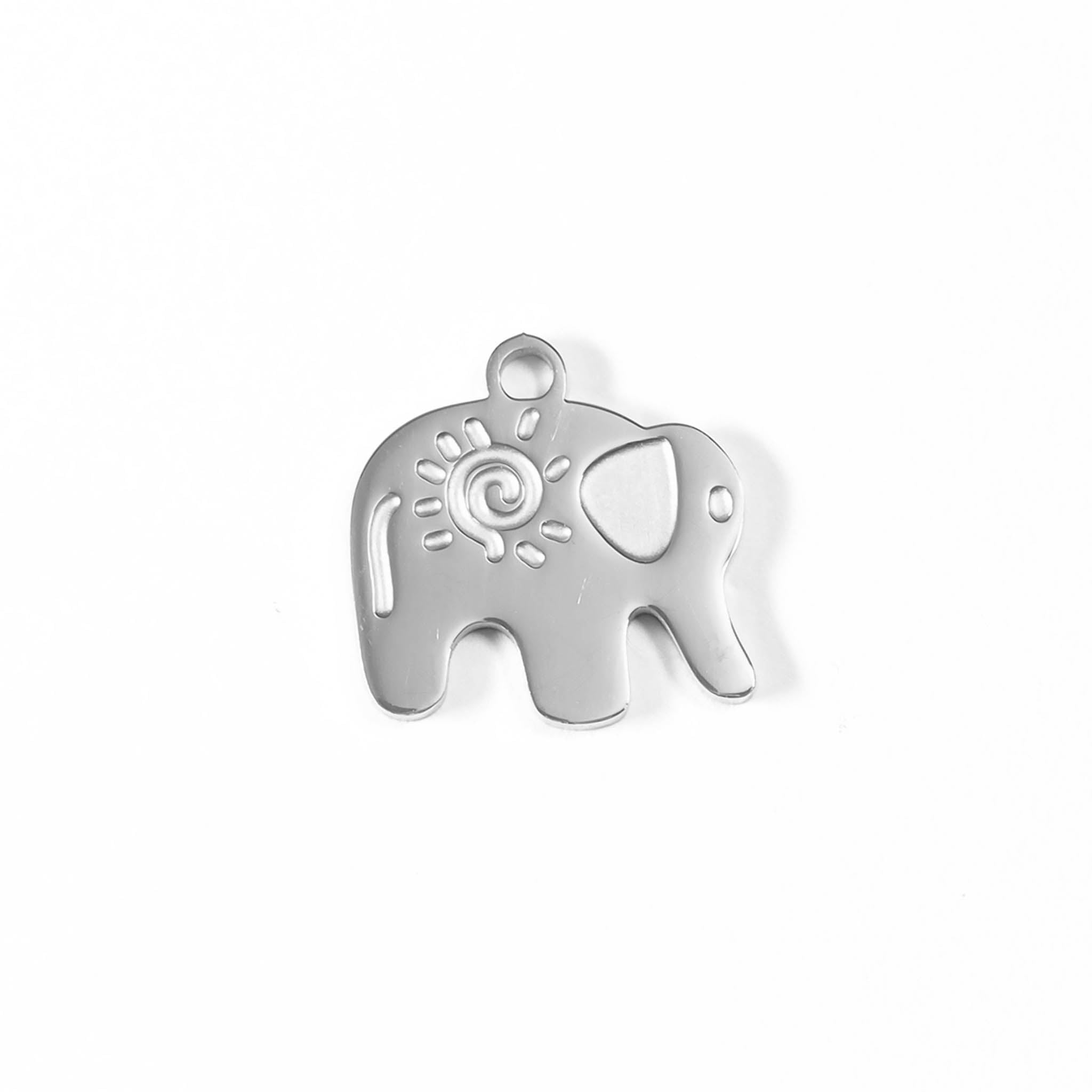 18K Gold PVD Stainless Steel Elephant Charm / PDL0016、mySite、dreamappss