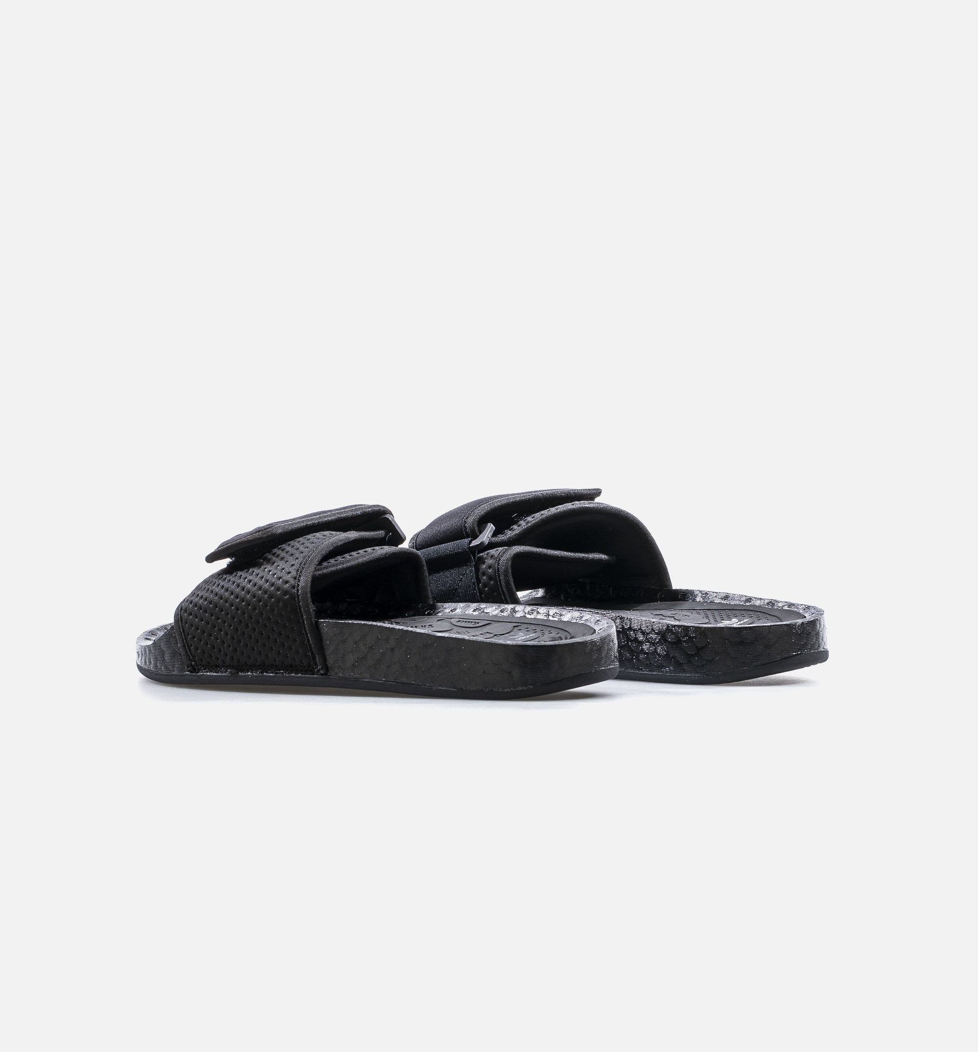 Pharrell Williams Boost Mens Slides - Black、mySite、dreamappss