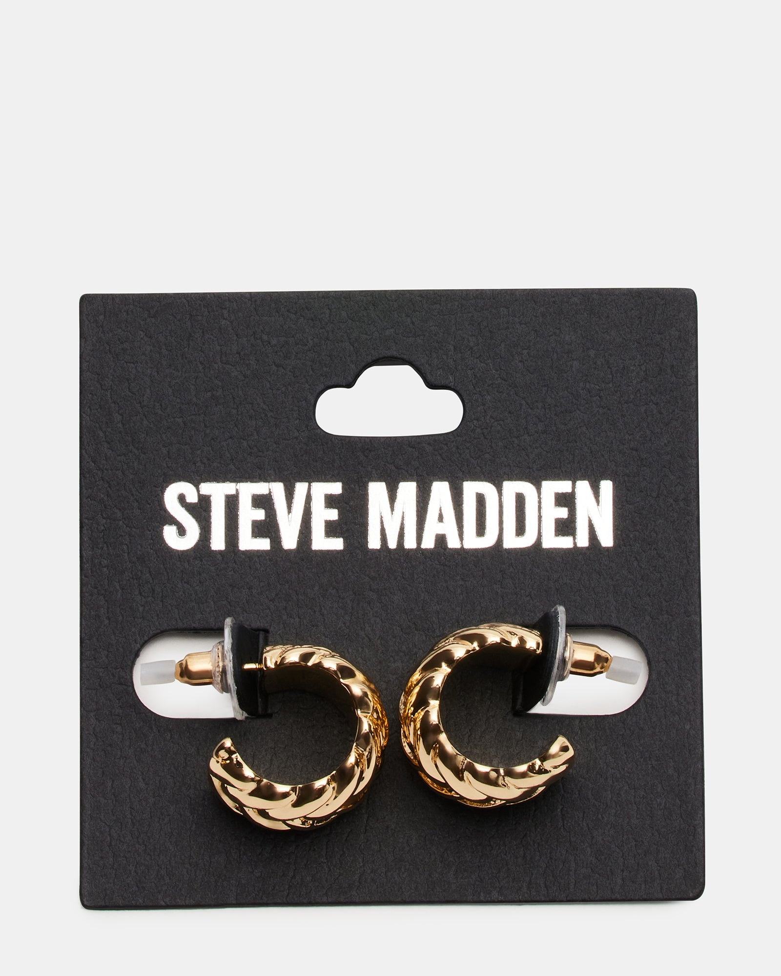 WOVEN HUGGIE EARRINGS GOLD、mySite、gtrtttuynbv