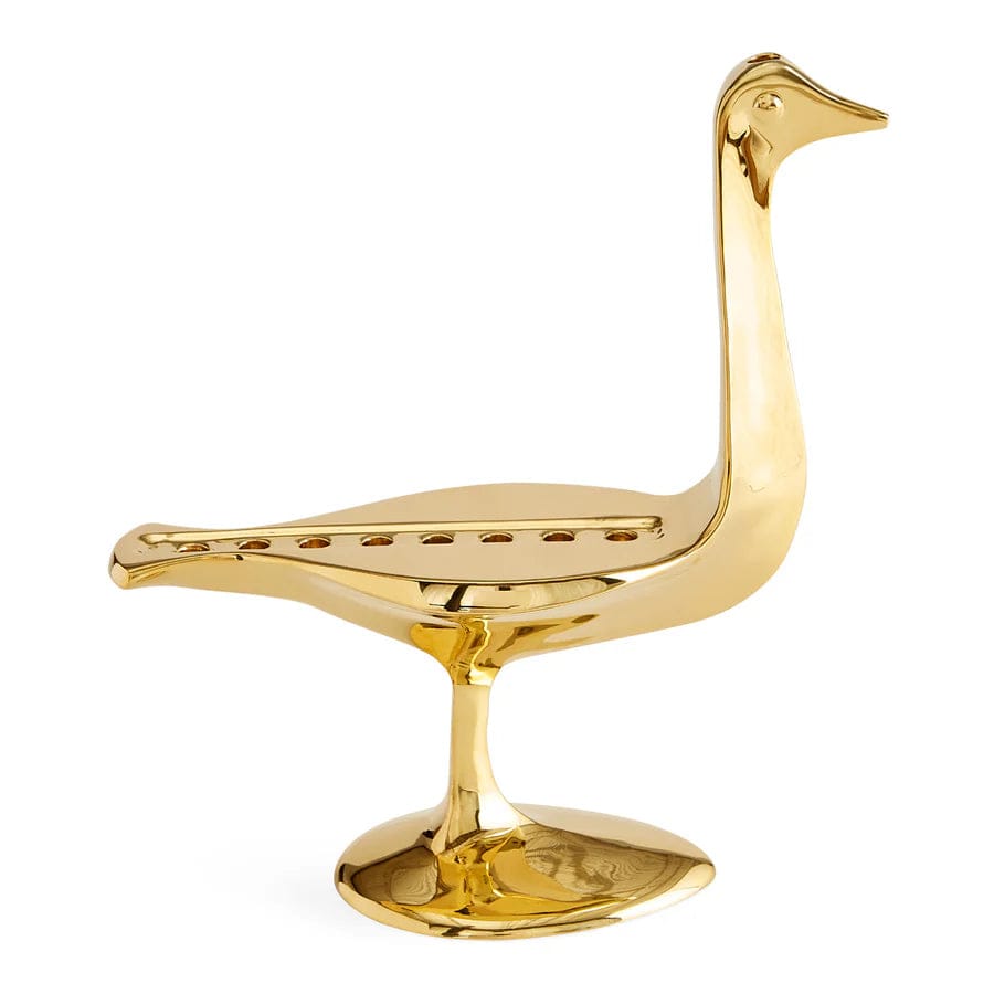 Brass Bird Menorah by Jonathan Adler、mySite、topwebapps