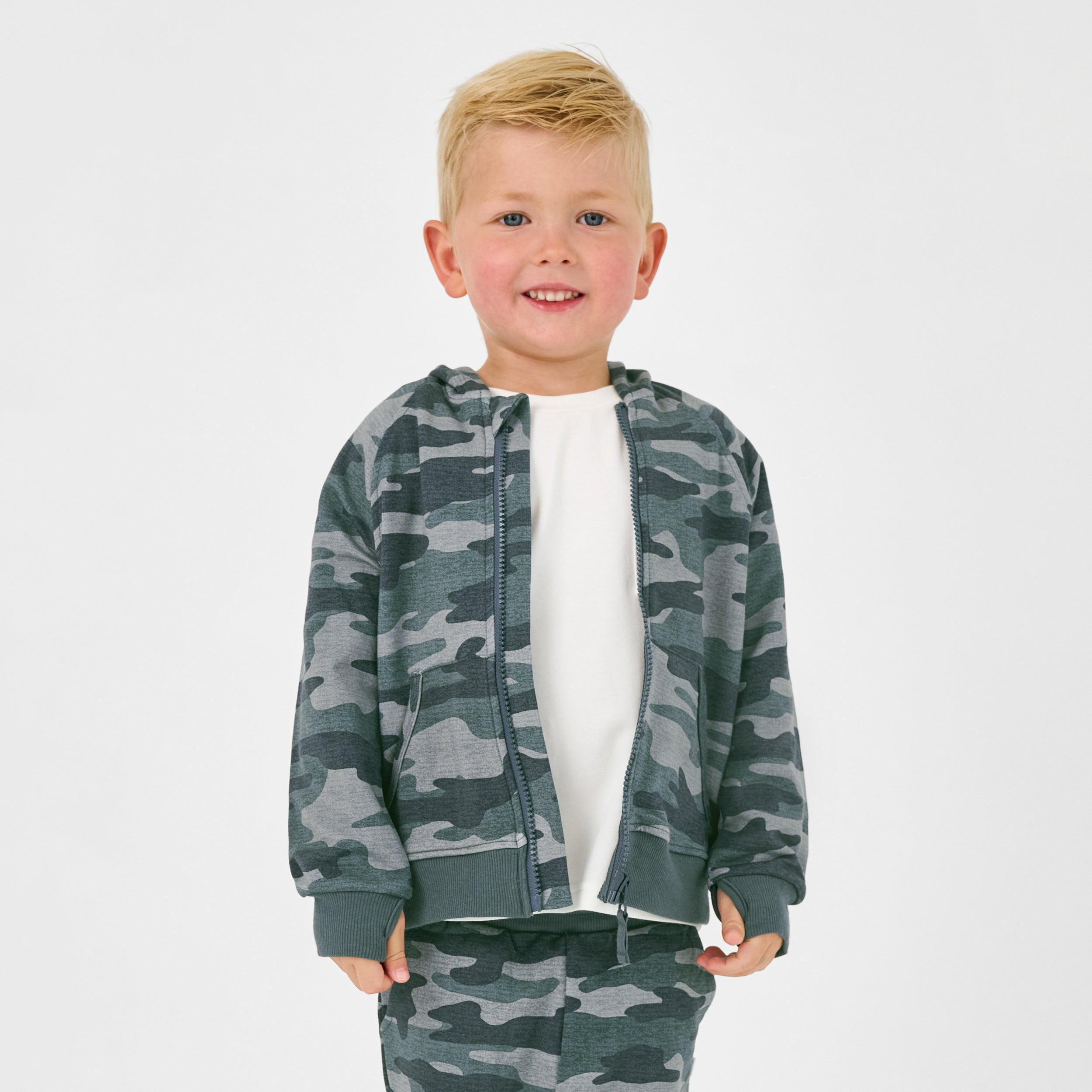 Vintage Camo Zip Hoodie、mySite、g9winljtr