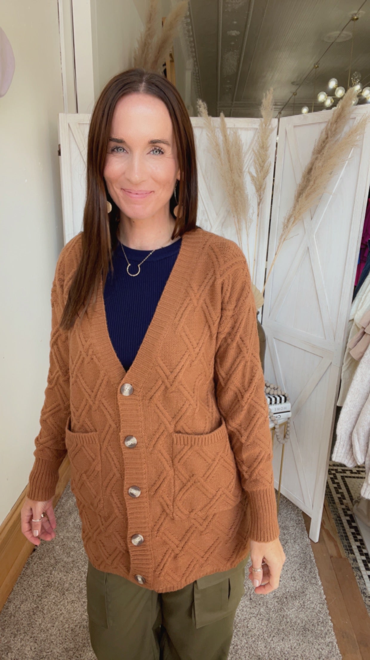 Norma's Crisp Pumpkin Cardigan's、mySite、garagedoors4me