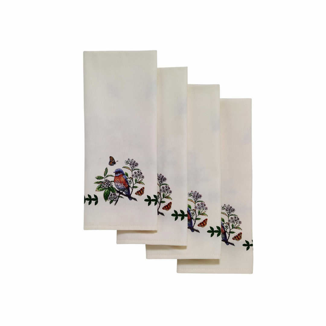  Botanic Birds Napkin Set Of 4、mySite、elrpsem3k