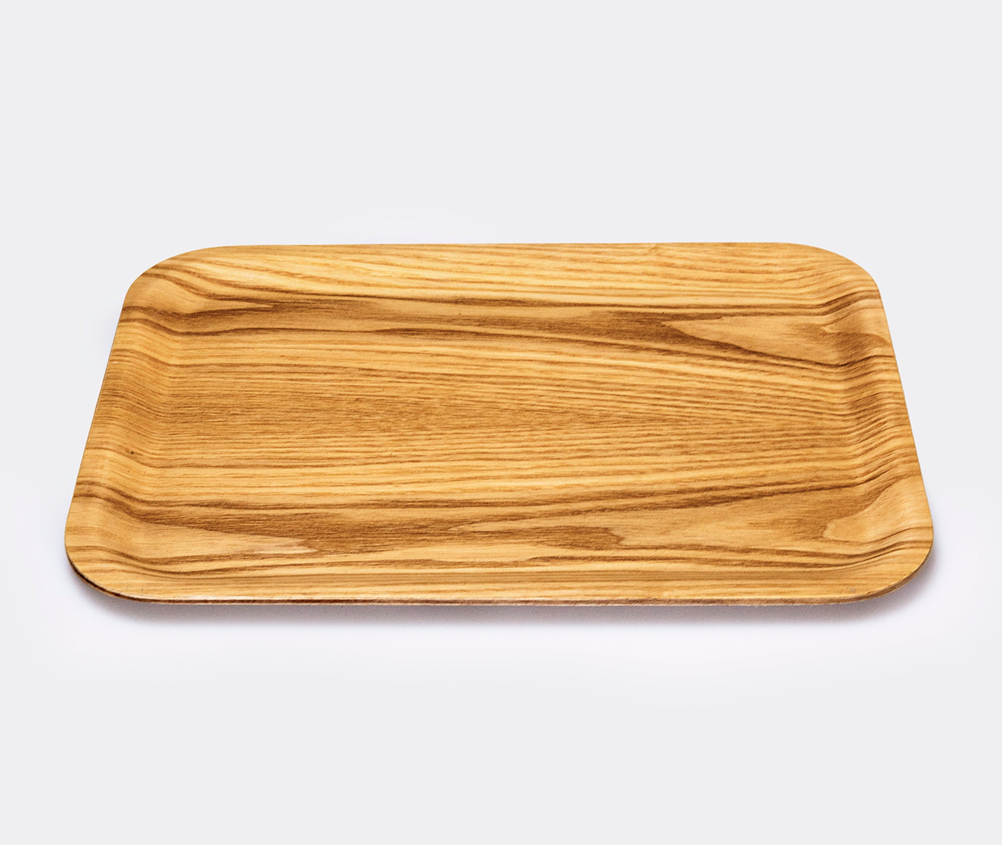 Non-slip Rectangular Wooden Tray - 27x20cm、mySite、topwebapps