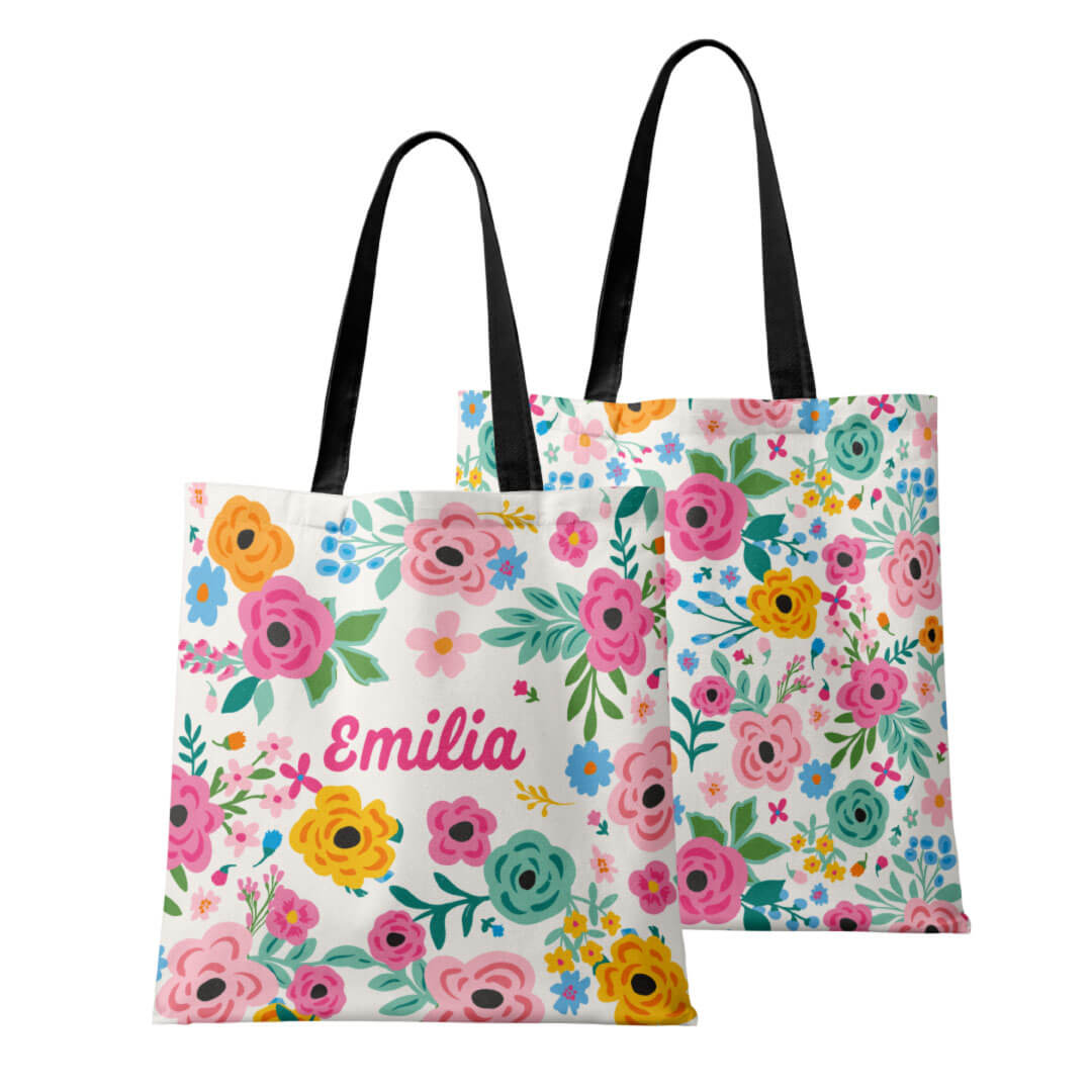  Personalized Tote Bags | Pretty Poppies、mySite、layawaytickets