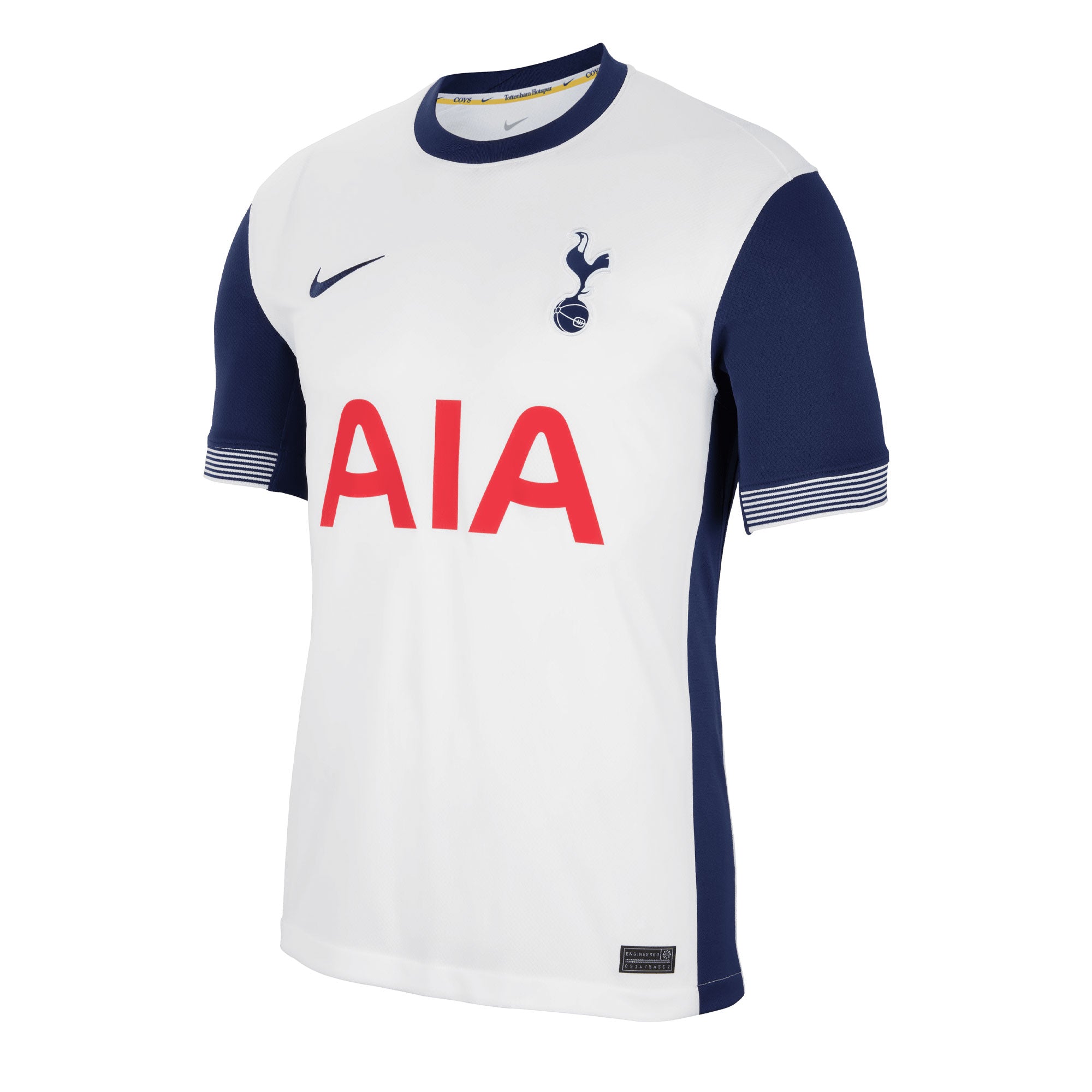 Nike Men's Tottenham Hotspur 2024/25 Home Jersey White/Blue、mySite、noshort