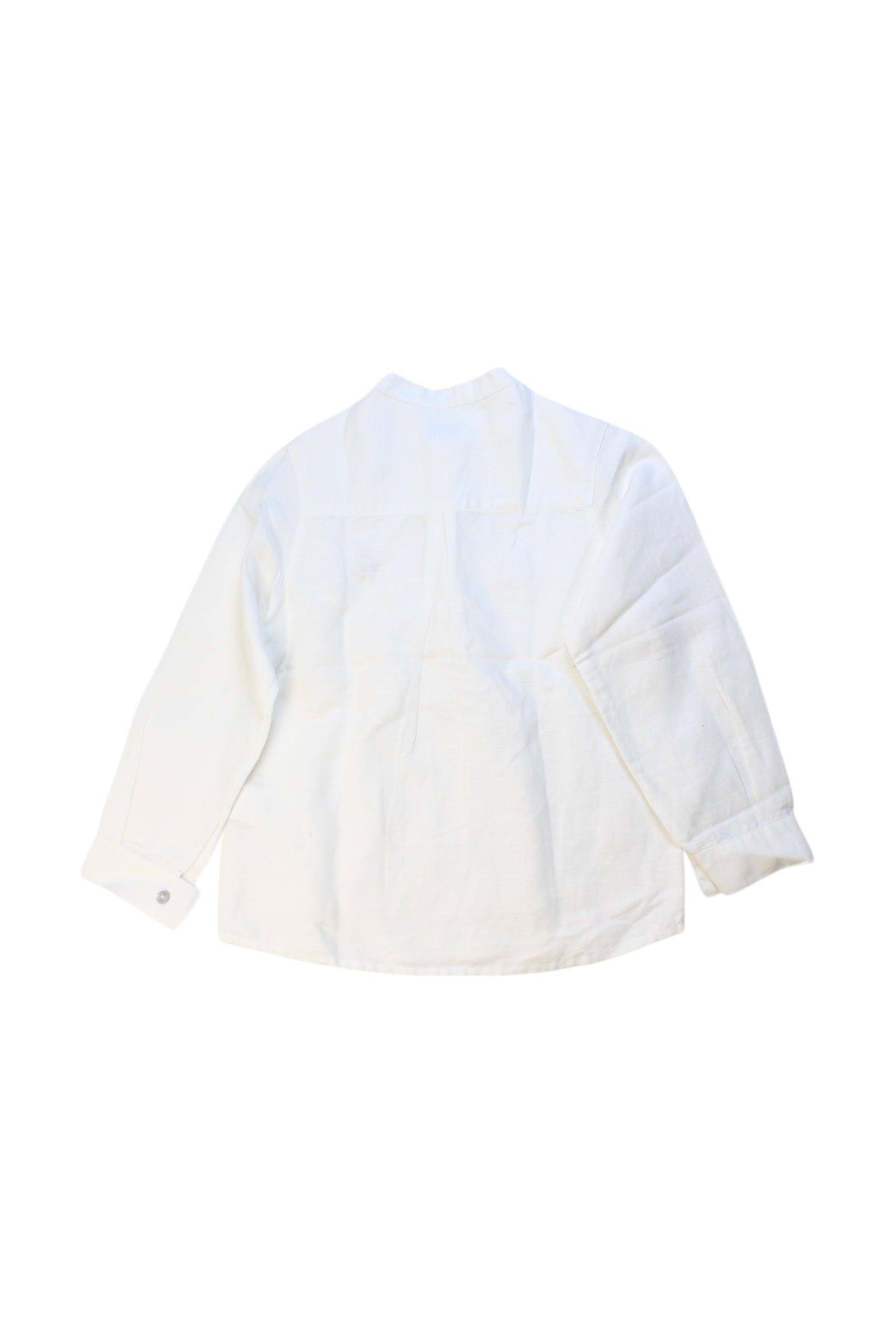 Foque Button-Down Long Sleeve Shirt - Size 6T、mySite、g9winljtr