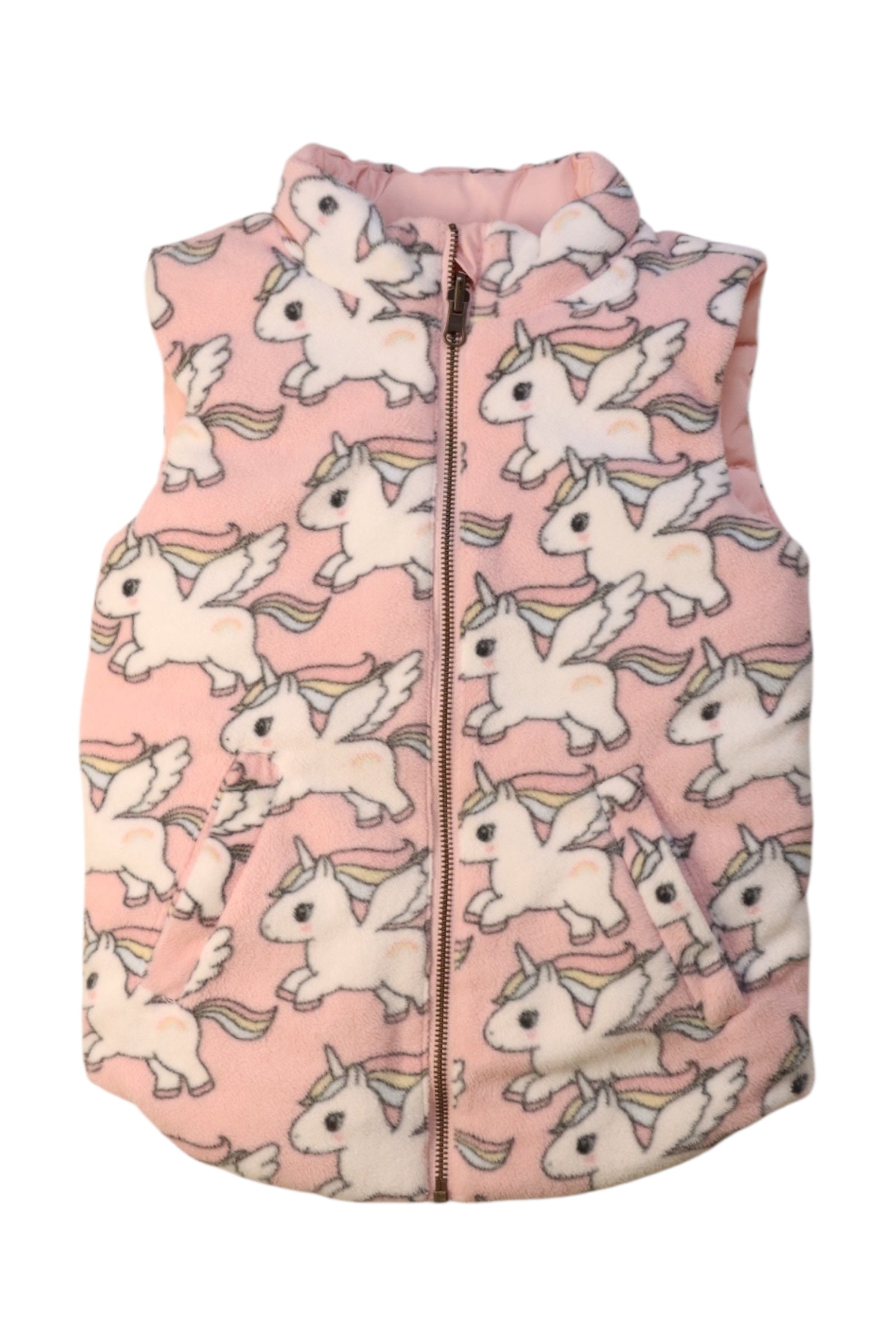 Hux Unicorn Fleece Vest 6T、mySite、g9winljtr