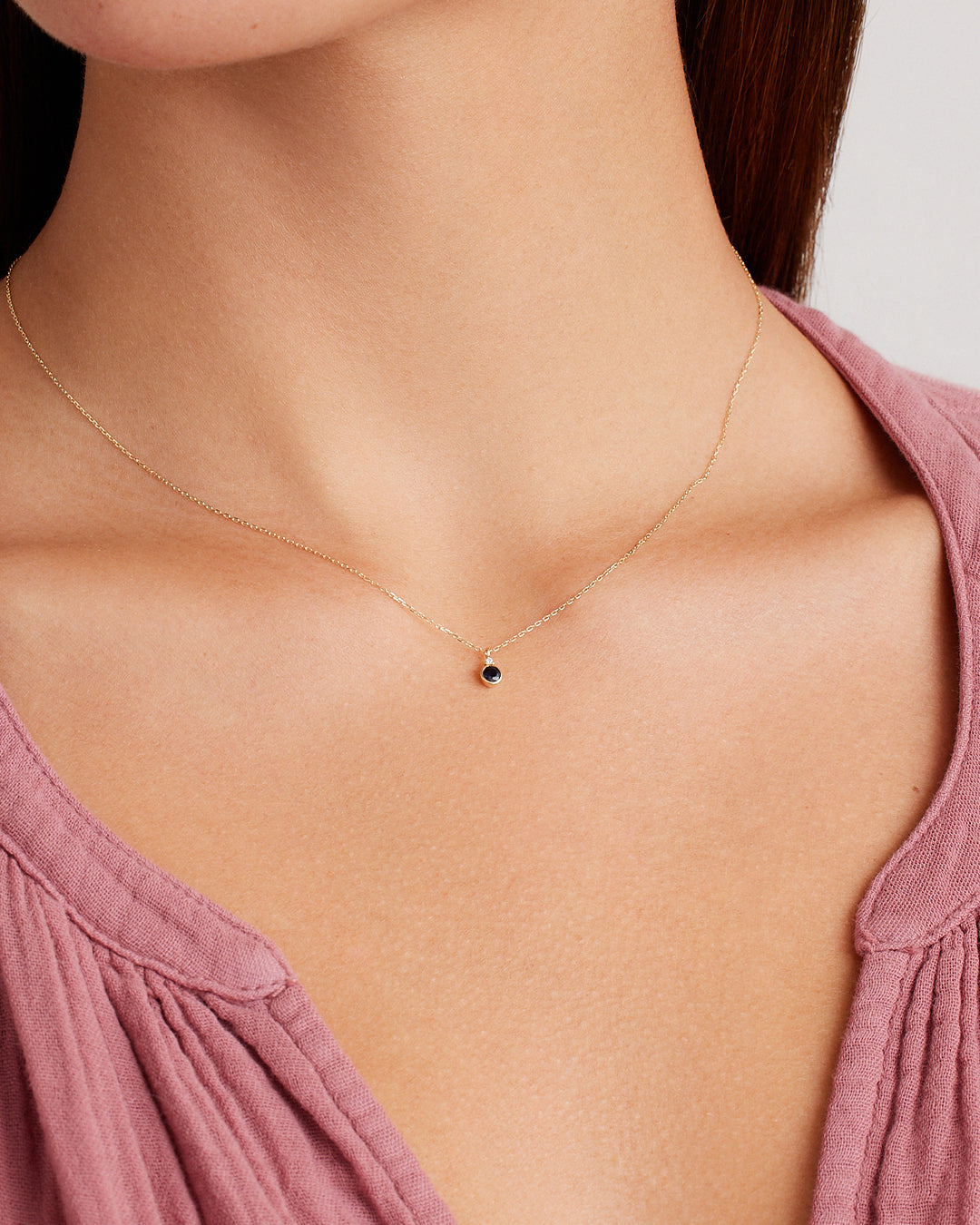 14k Gold Birthstone Necklace、mySite、hinf8tx79