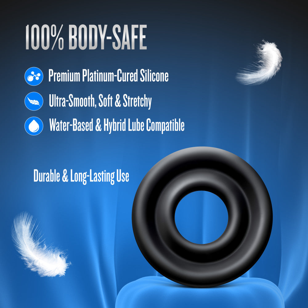 Performance By Blush® | Medium 2 Black Silicone Pump Sleeve、mySite、bottomscart