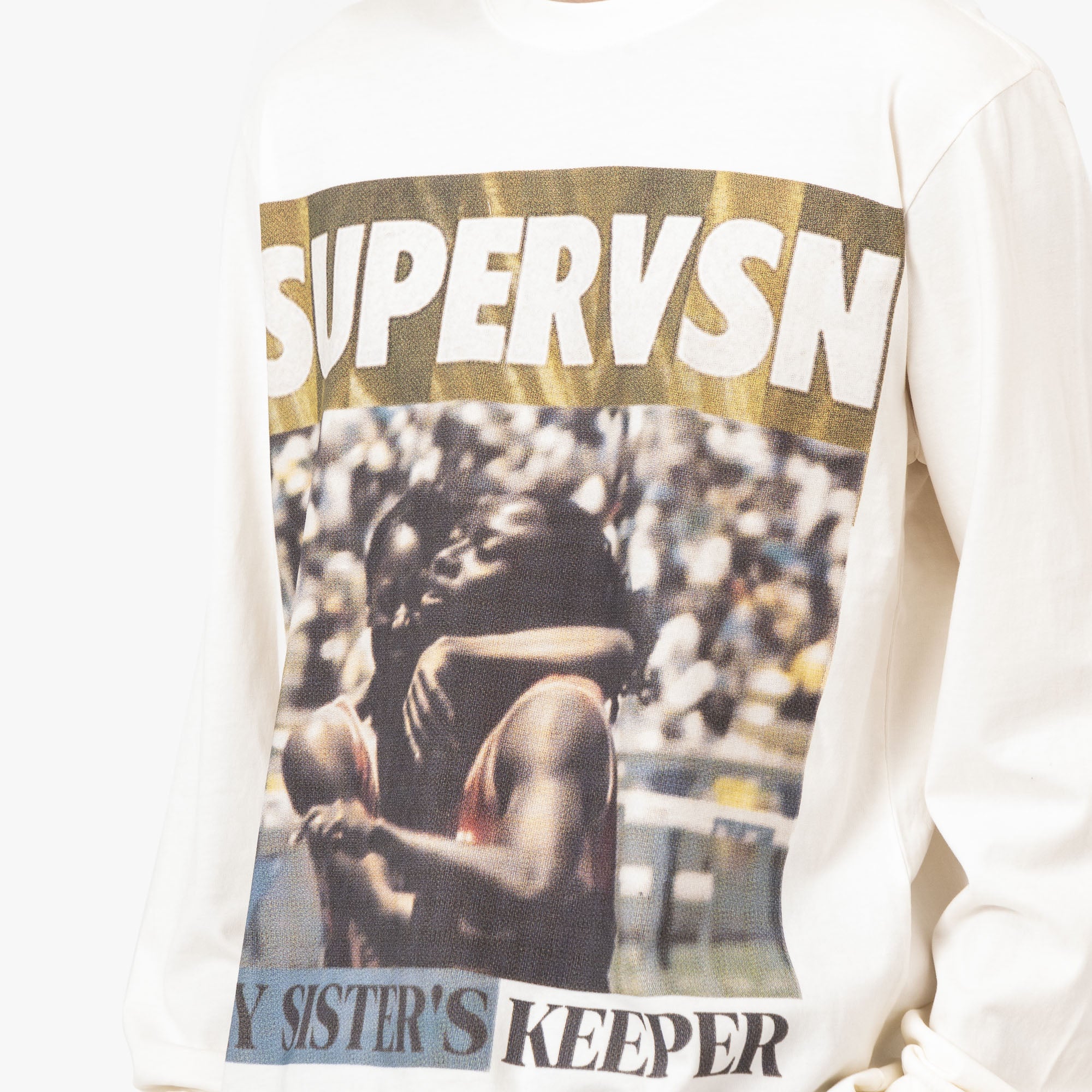  Supervsn Sisters Keeper Longsleeve T-Shirt / Bone、mySite、merchandisen
