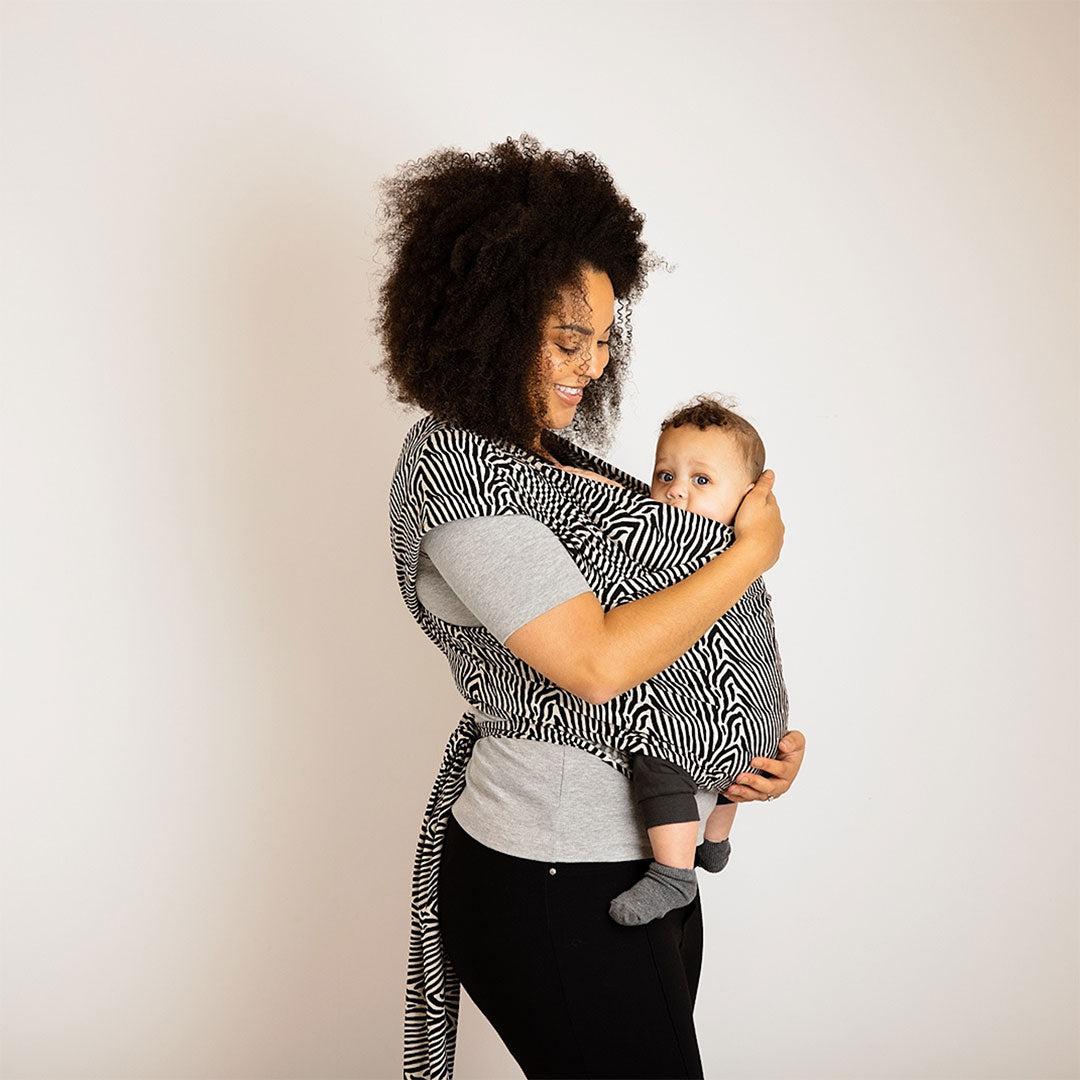  Gaia Stretchy Baby Wrap Carrier - Organic Cotton - Okapi、mySite、merchandisen