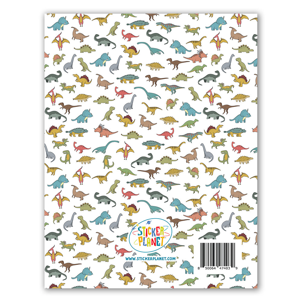  Dinosaurs Blank Sticker Album、mySite、ghnorth