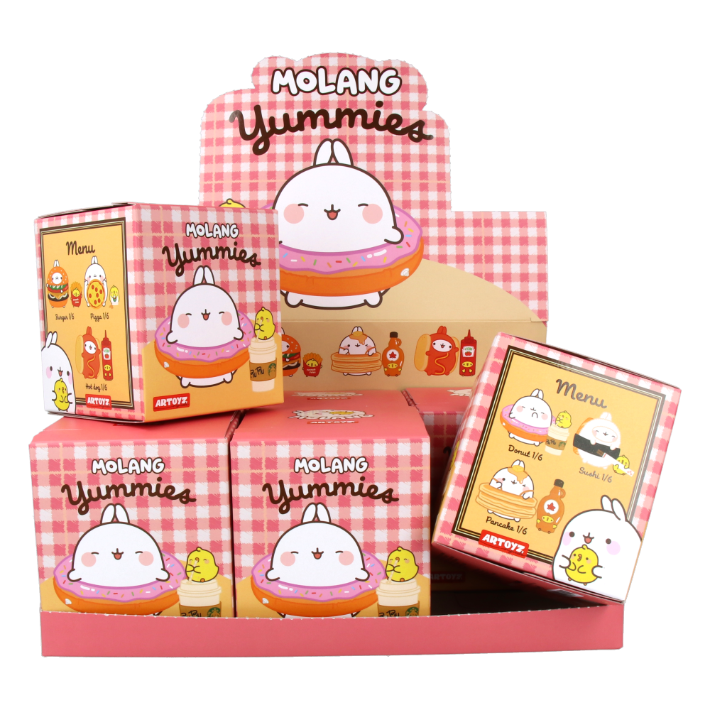  Molang Yummies Series - Display (6pcs)、mySite、greenlandpopulation