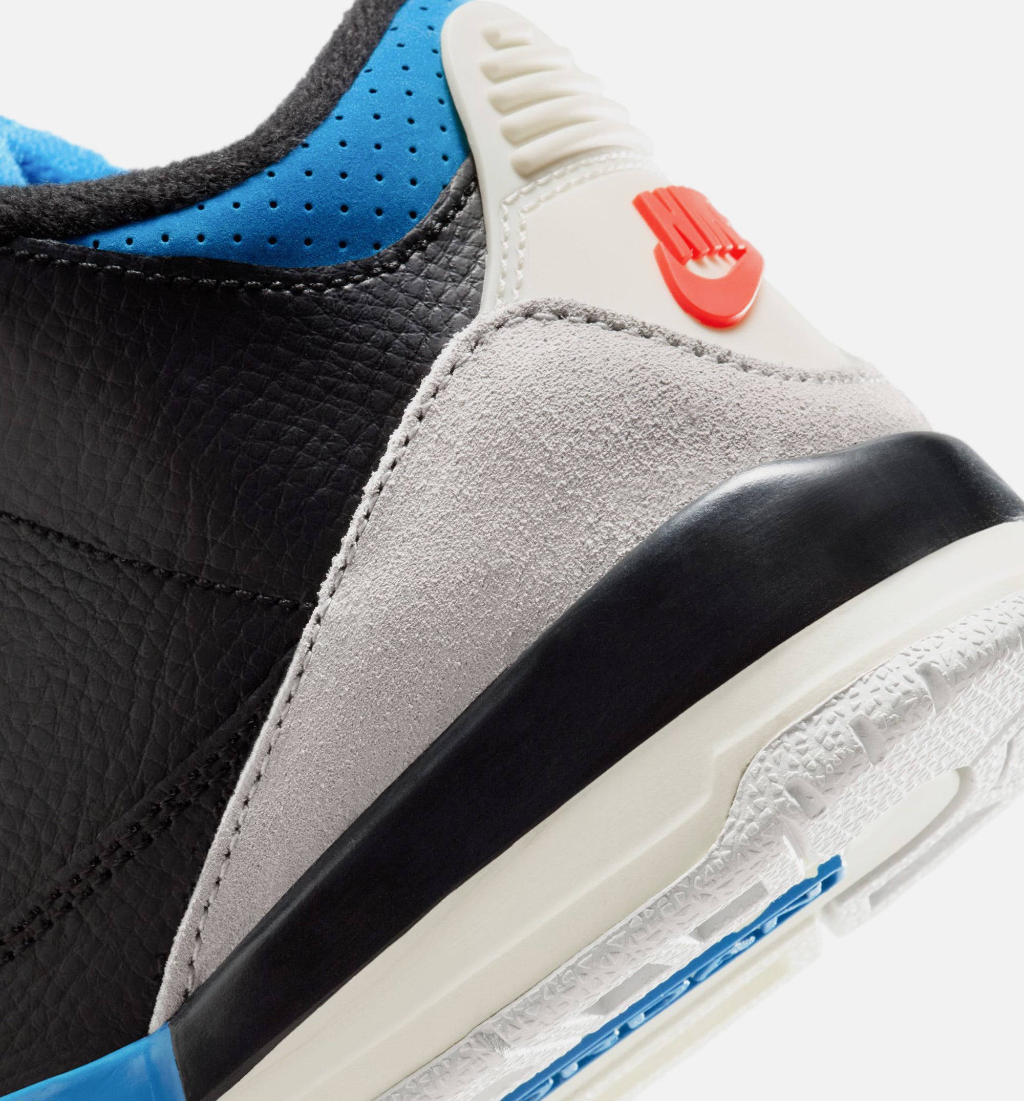 Air Jordan 3 Retro OG Rare Air Preschool Lifestyle Shoe - Black/Chile Red/Neutral Grey Free Shipping、mySite、dreamappss
