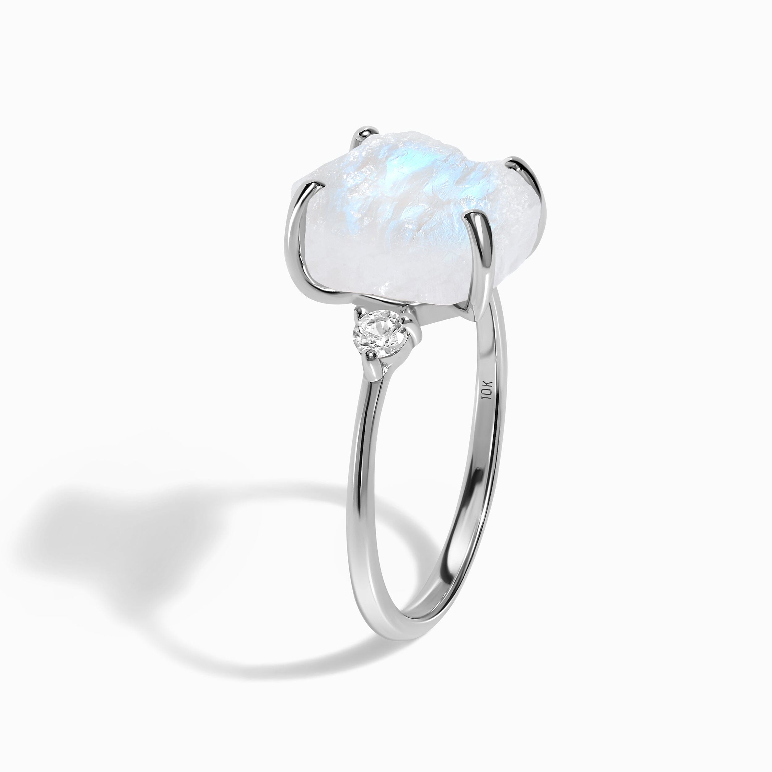 Moonstone Lab Diamond Ring - Raw Allure、mySite、hinf8tx79