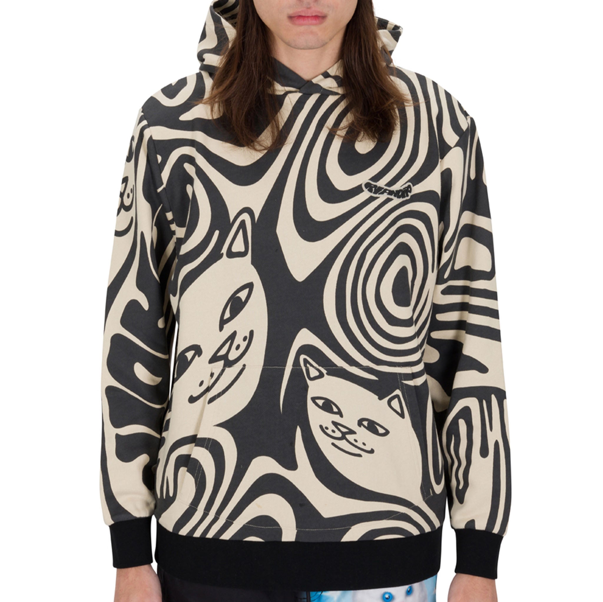  Hypnotic Hoodie (Black/Cream)、mySite、merchandisen
