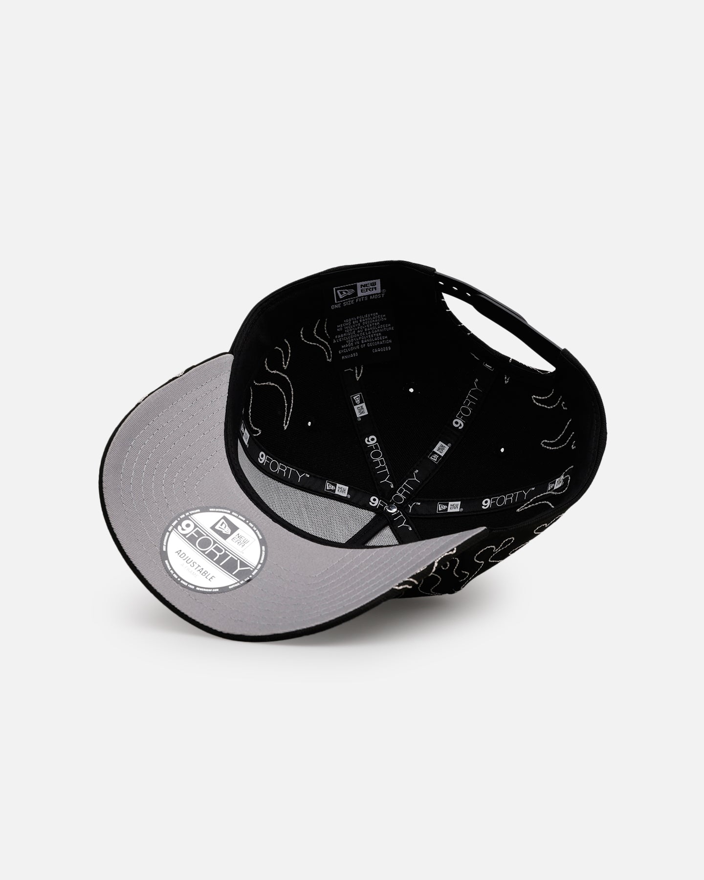 New Era Mexico National Baseball Team 'Outline Flames' 9FORTY A-Frame Snapback Black、mySite、zt4zffjzw