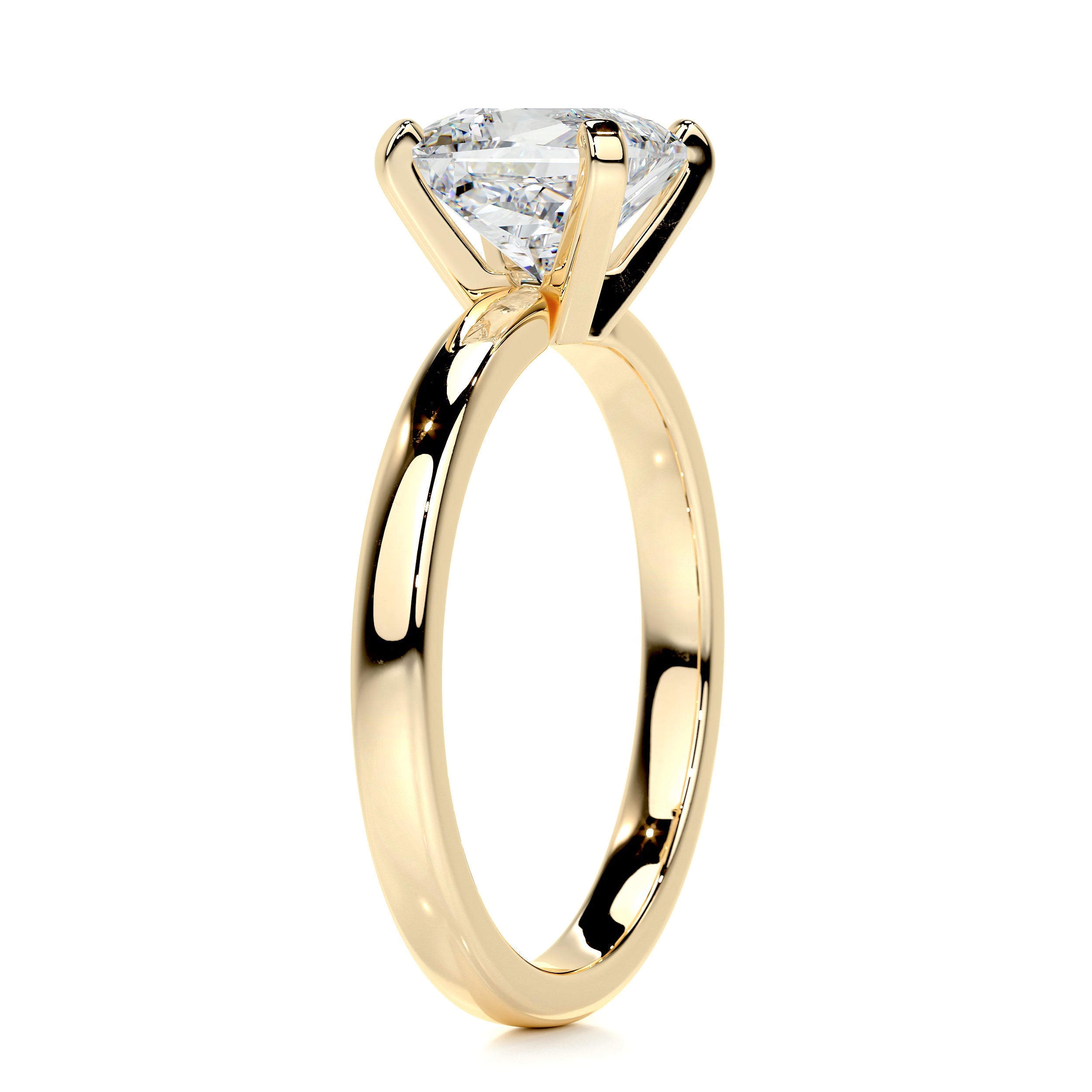 Isabelle Moissanite & Ring -18K Yellow Gold、mySite、hinf8tx79