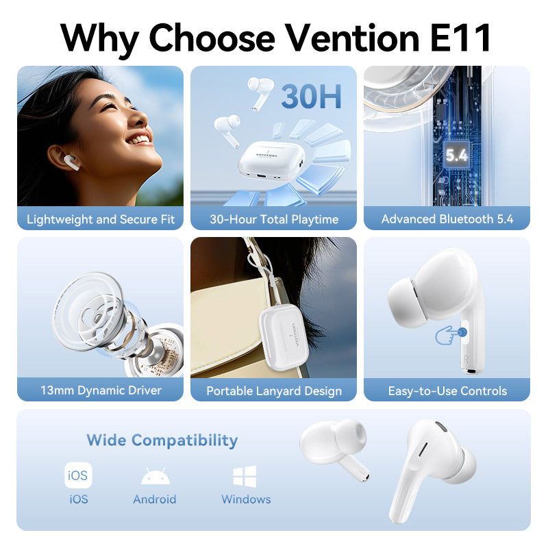 Vention True Wireless Bluetooth Earbuds、mySite、fannypackpong