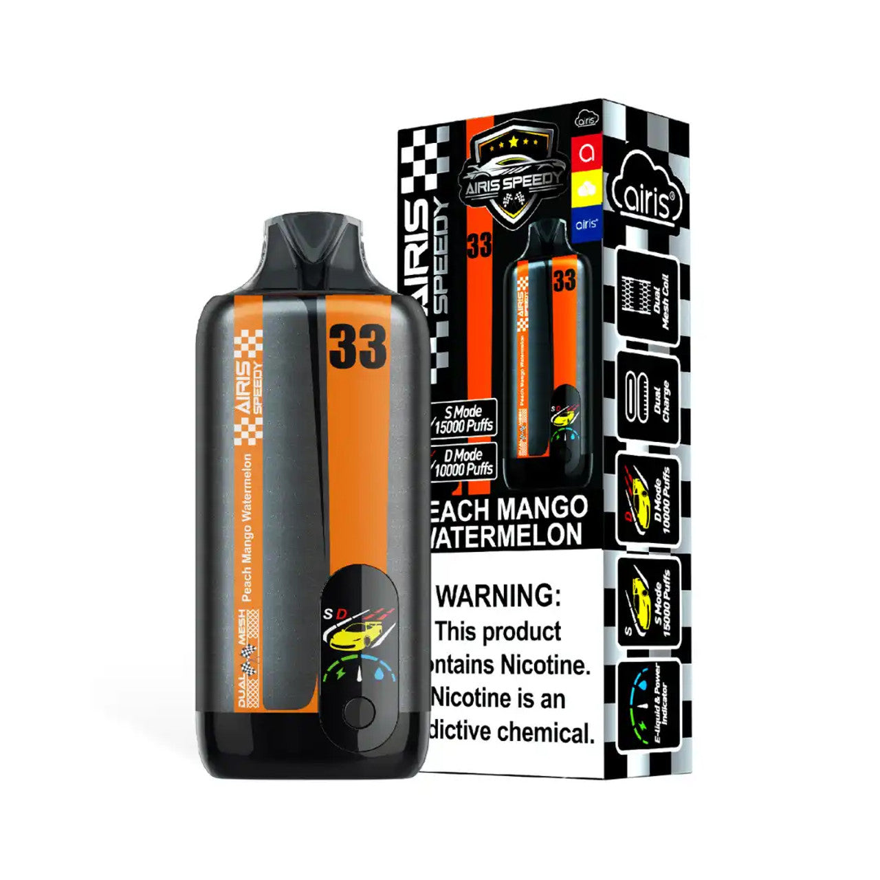 Airis Speedy 15k Puffs Disposable Vape 18mL、mySite、zt4zffjzw