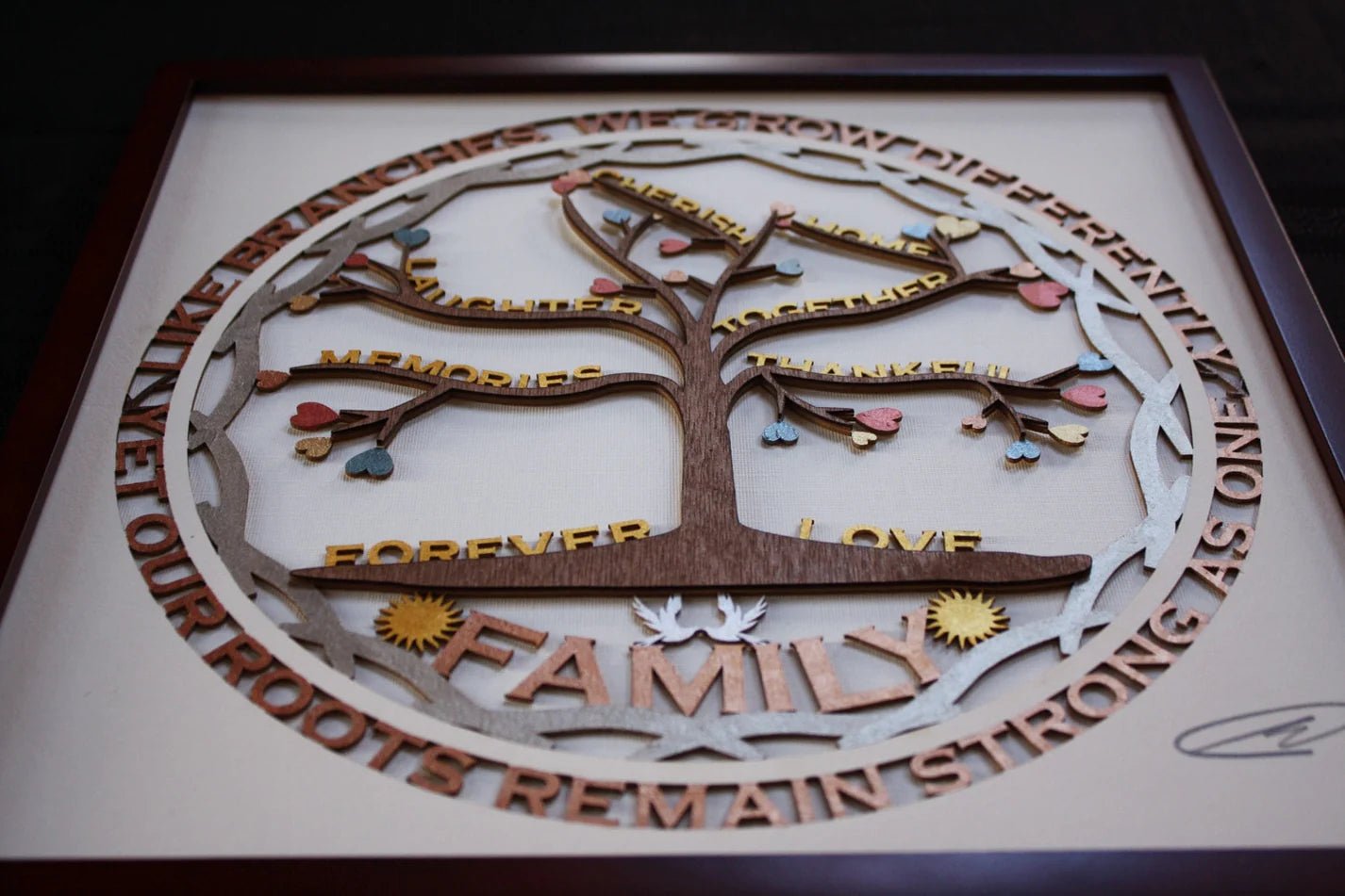  Tree of Life/We Are Family 12 x 12、mySite、elrpsem3k