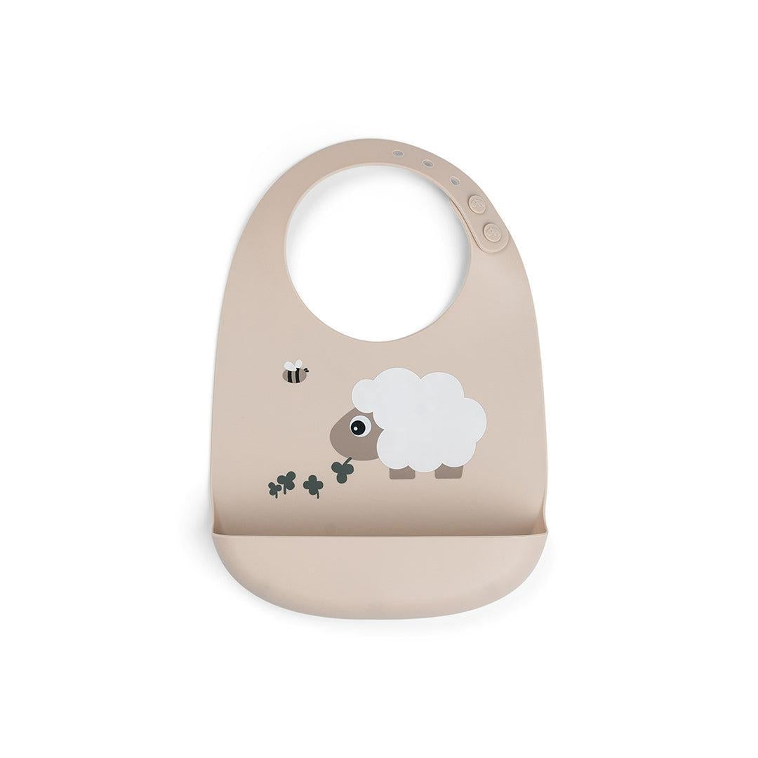  Done By Deer Silicone Bib - Sheepy Sand、mySite、merchandisen