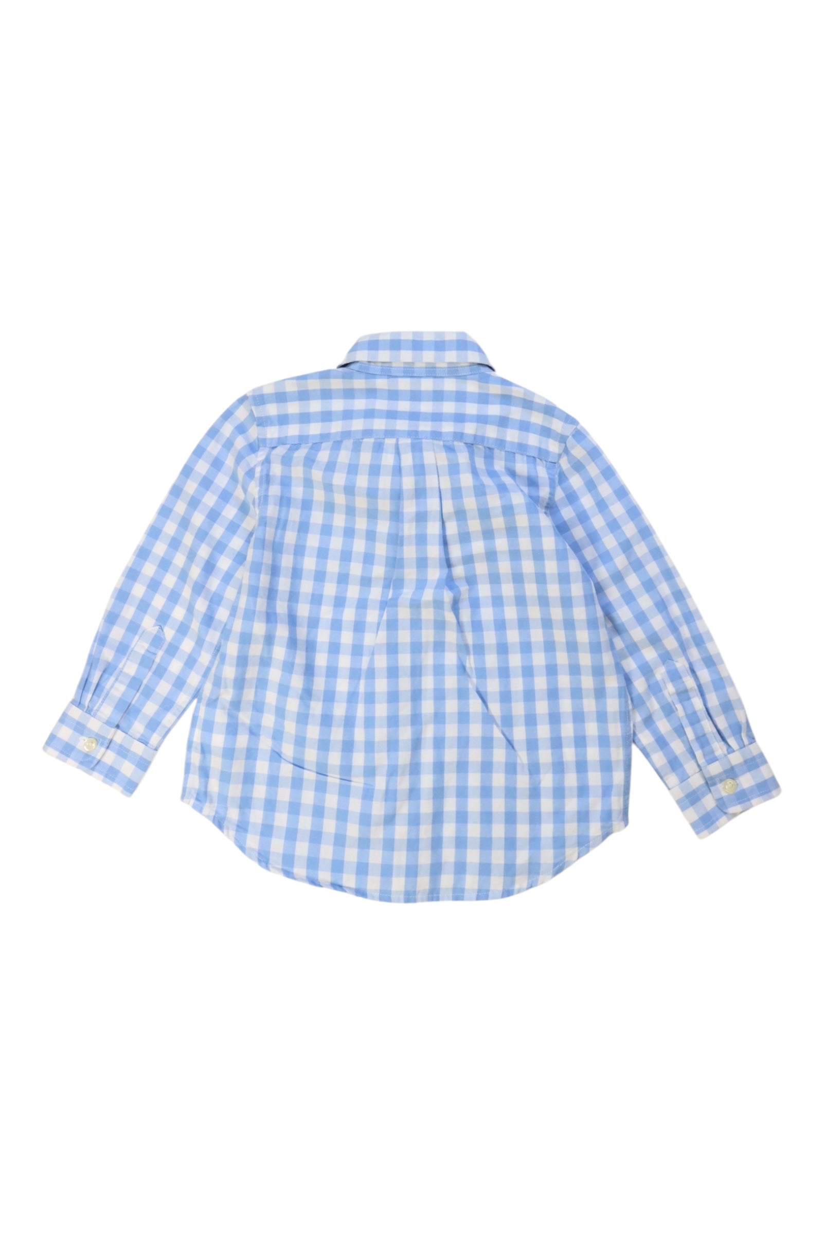 Ralph Lauren Button Down Checkered Shirt 18-24M、mySite、g9winljtr