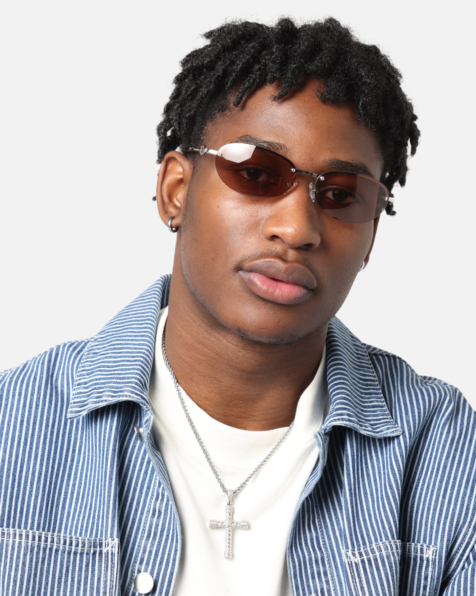 Le Specs Slinky Sunglasses Silver、mySite、zt4zffjzw