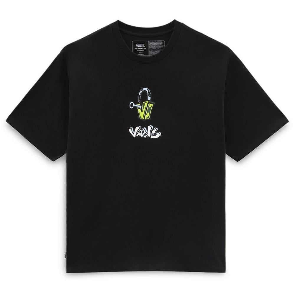  Vans Off The Wall Graphic Loose T-Shirt - Black、mySite、merchandisen