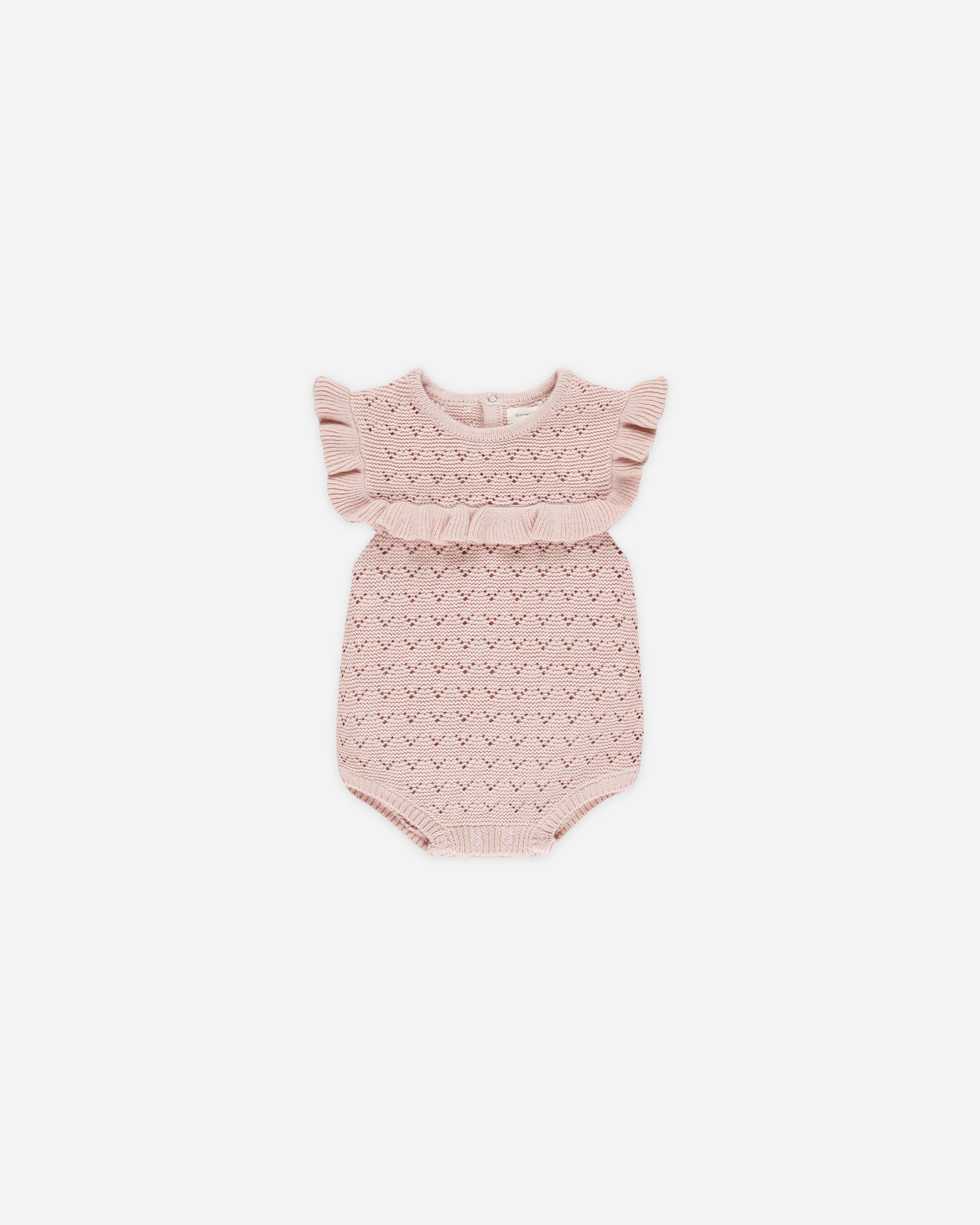  Pointelle Ruffle Romper || Bubblegum、mySite、layawaytickets