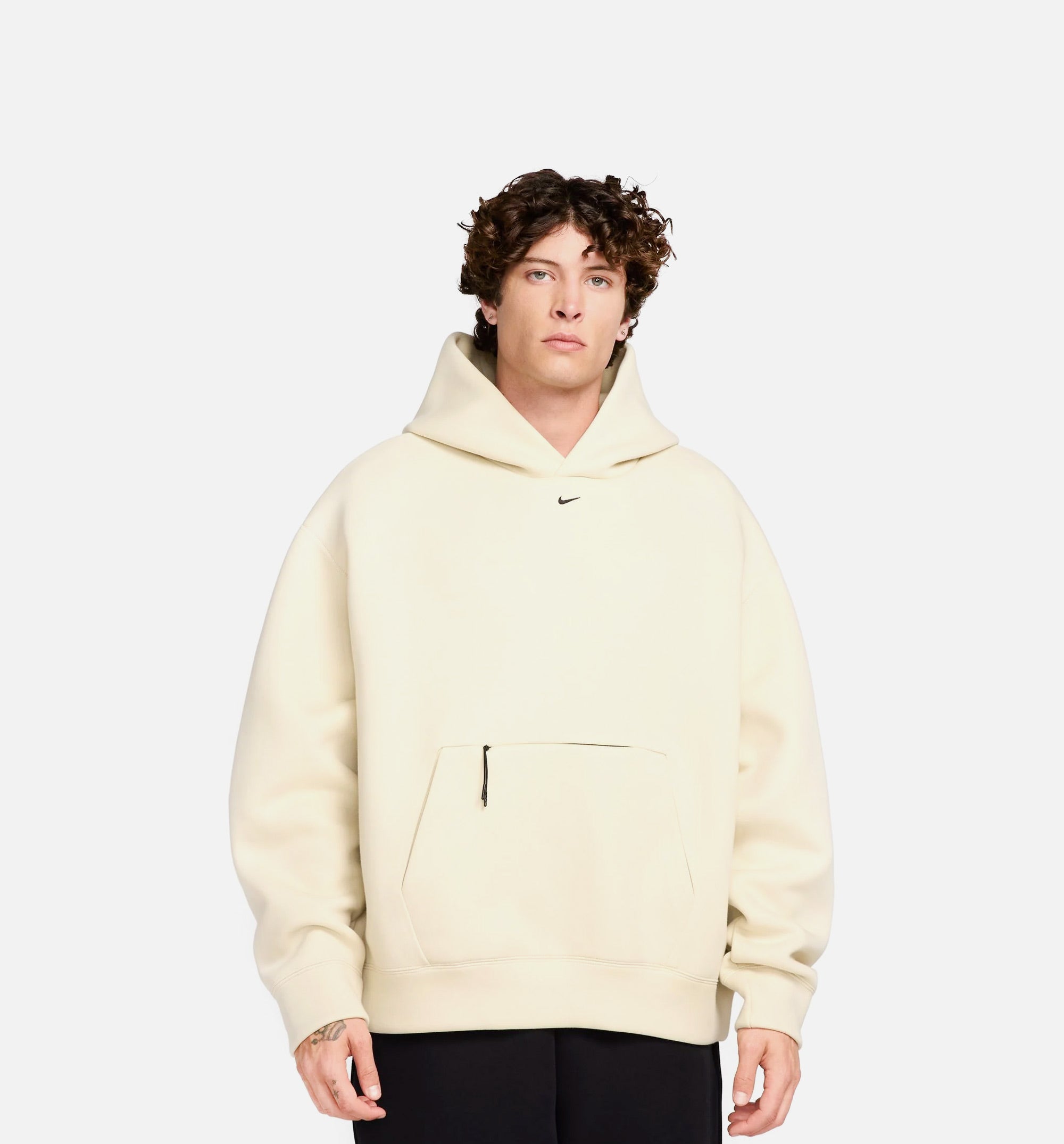 Tech Fleece Pullover Mens Hoodie - Beige/Black、mySite、dreamappss