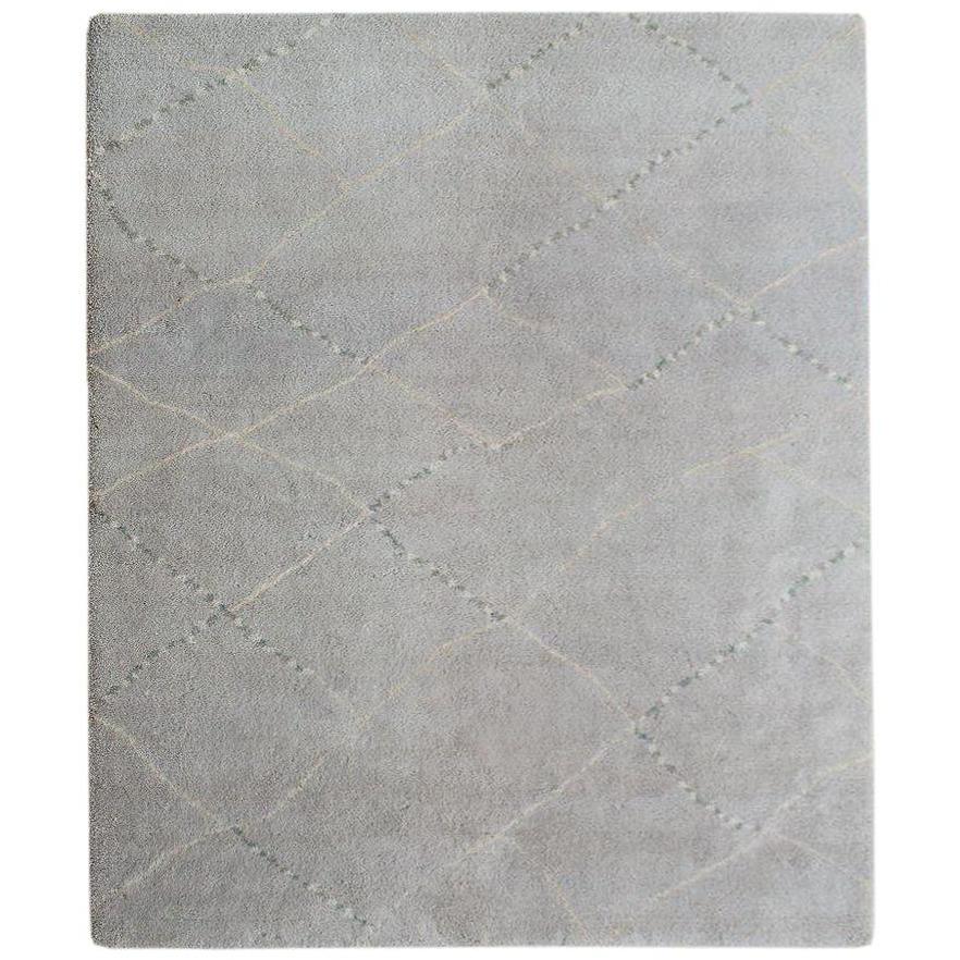 Samuel Gray Wool Handknotted Rug、mySite、gigharbornorthrealestate