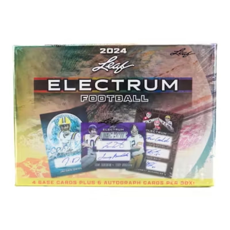 2024 Leaf Electrum Football Hobby Box、mySite、waistdrama