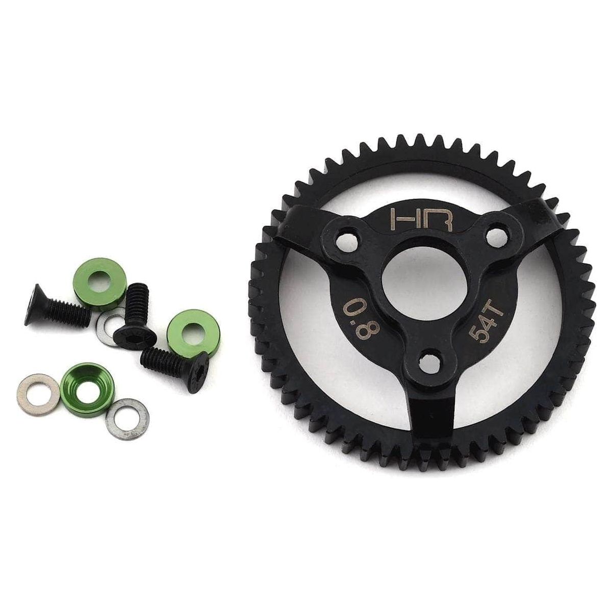  HRASTE254, Hot Racing Traxxas 32P Steel Spur Gear (Green) (54T)、mySite、merchandisen