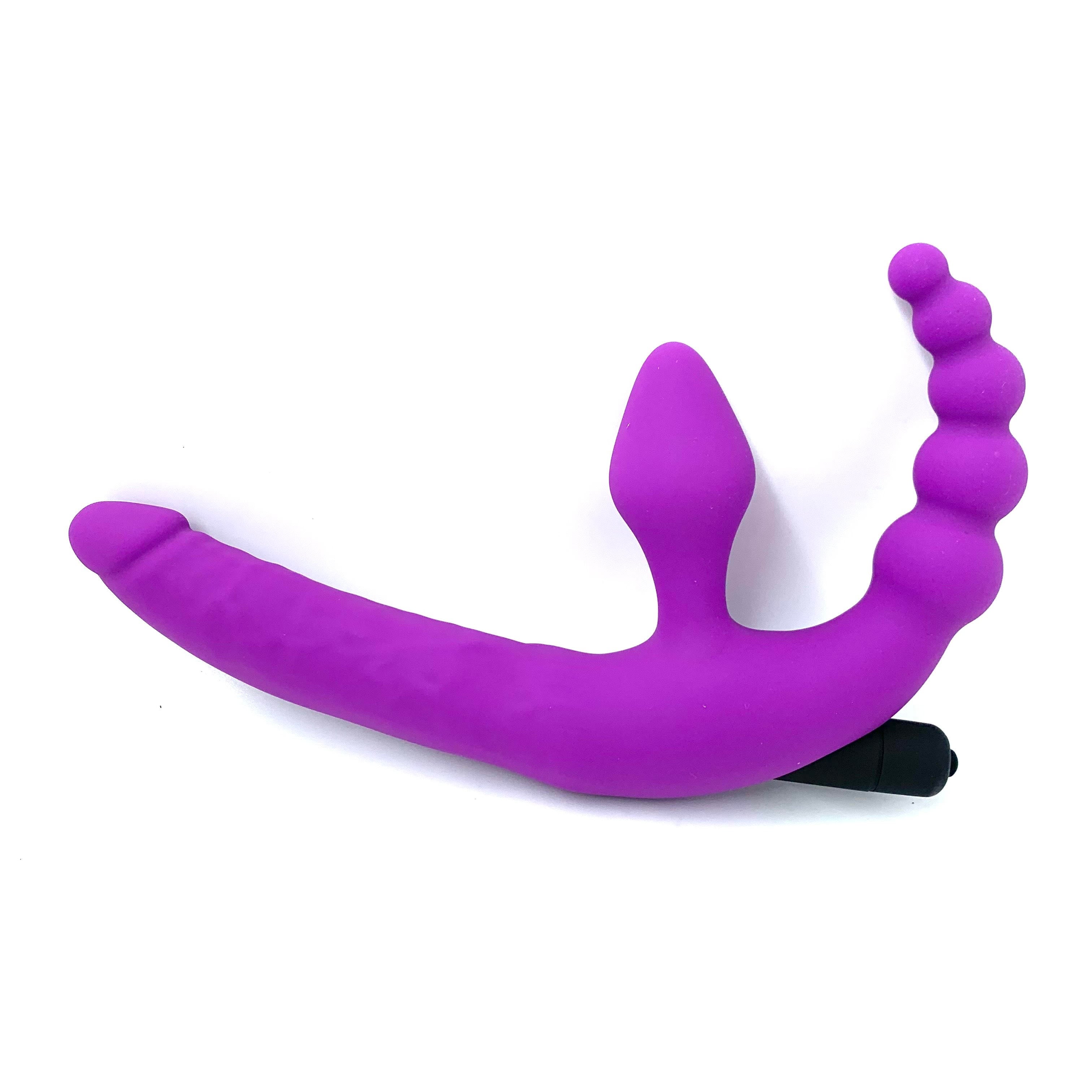 Come Closer | Three Way Strapless Seamless Silicone Power Bullet、mySite、bottomscart