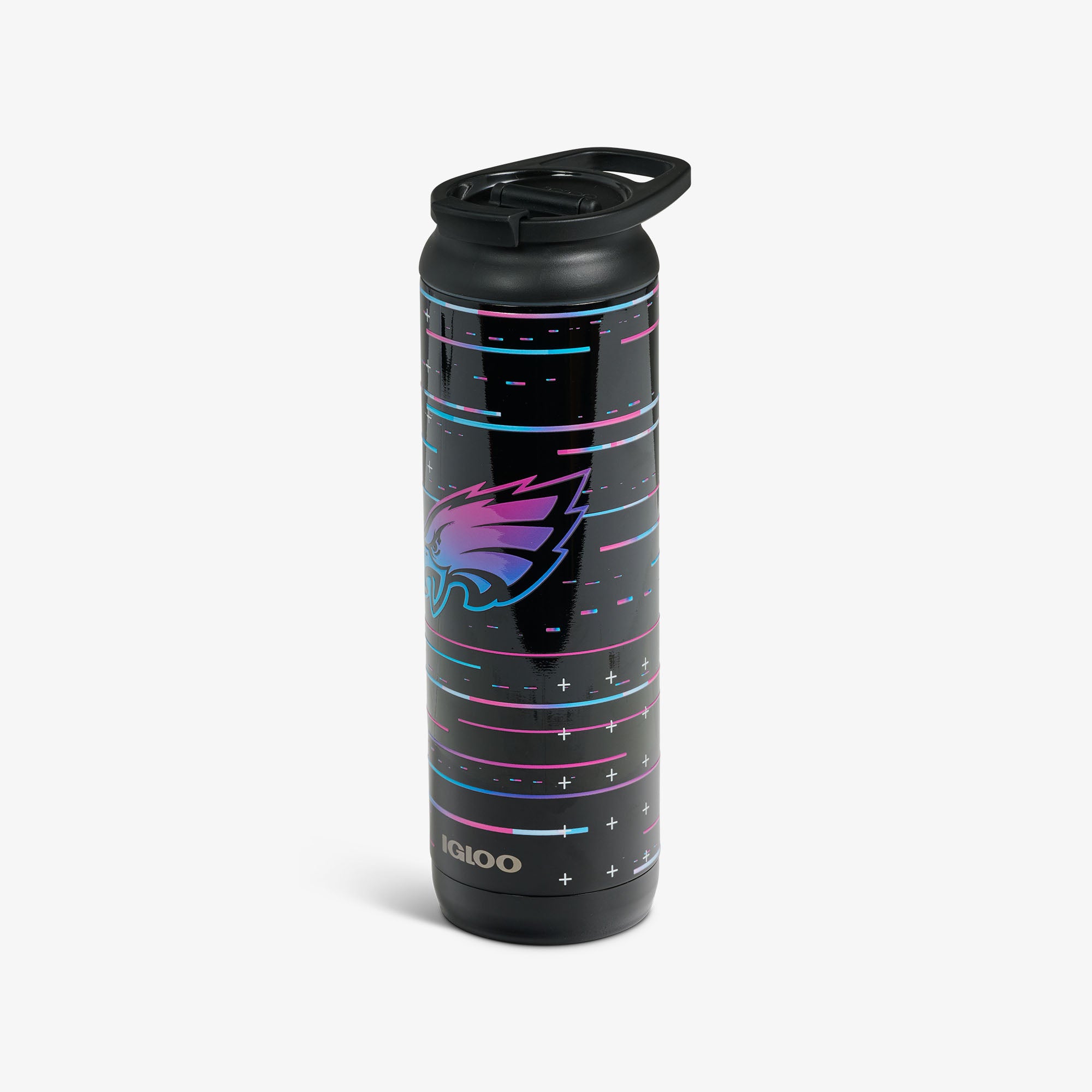 NFL Neon Philadelphia Eagles 20 Oz Flip ‘n’ Sip Tumbler、mySite、noshort