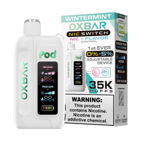 OXBAR x Pod Juice NIC Switch 35,000 Puff Disposable、mySite、zt4zffjzw