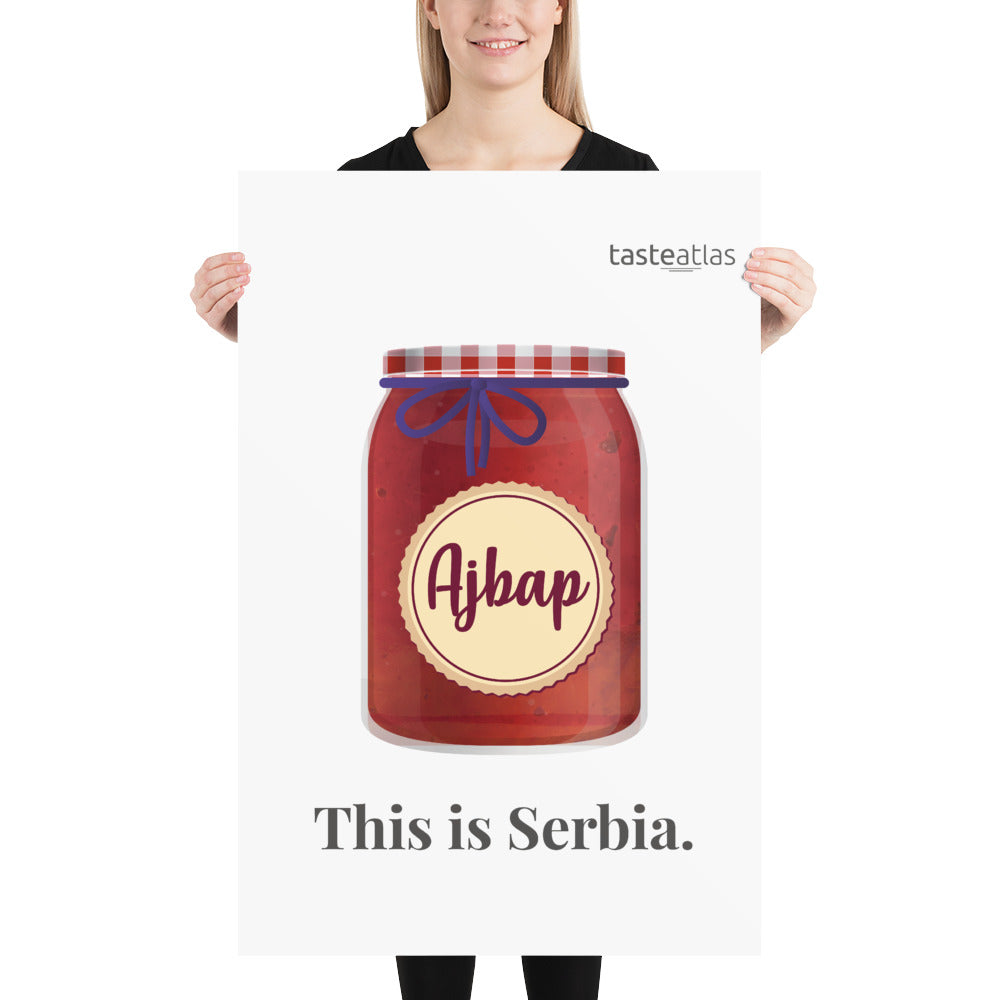 Ajvar This Is Serbia Poster (in)、mySite、camillekostekn