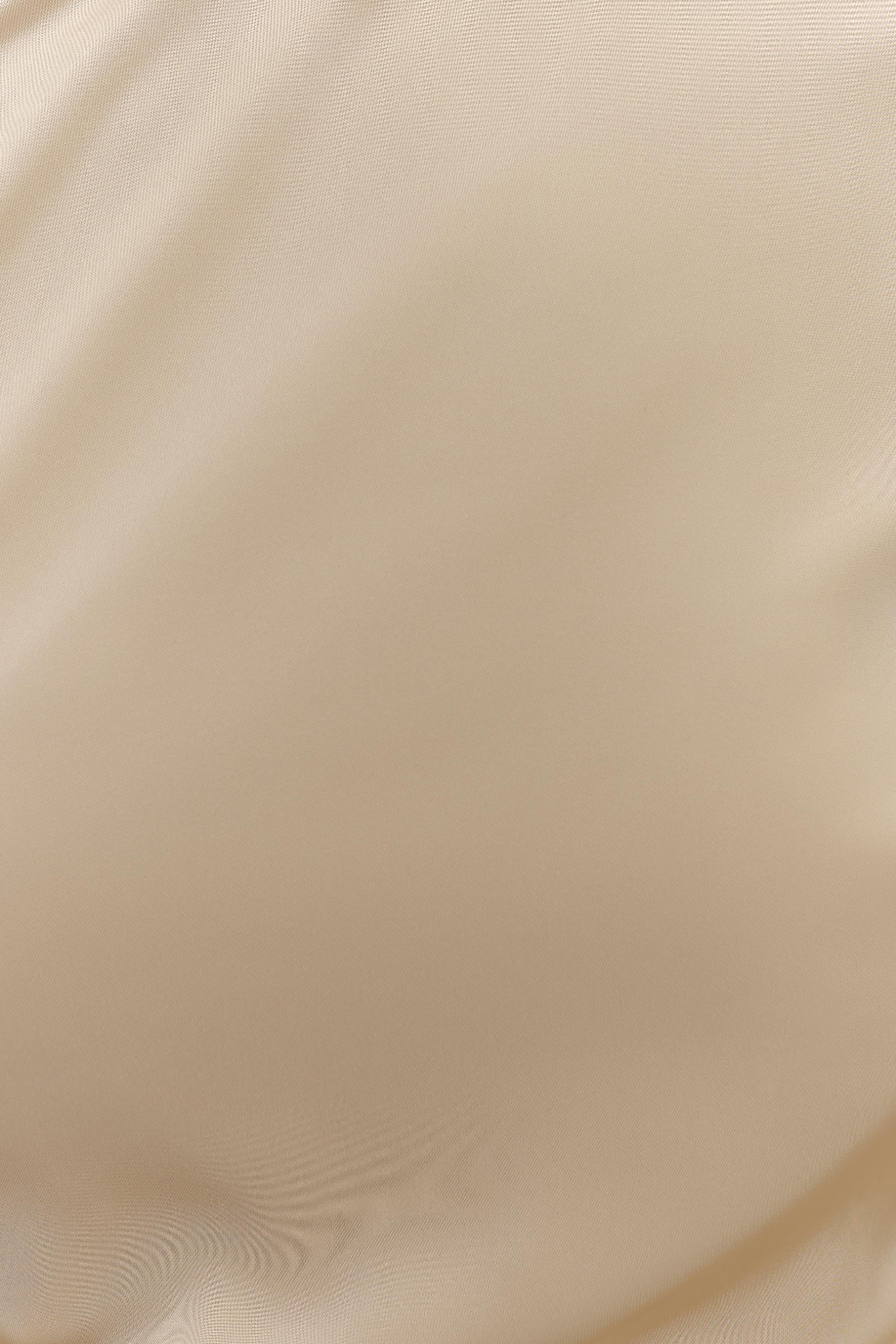 Avery Long Sleeve Maxi Dress - Gold、mySite、solidvoid